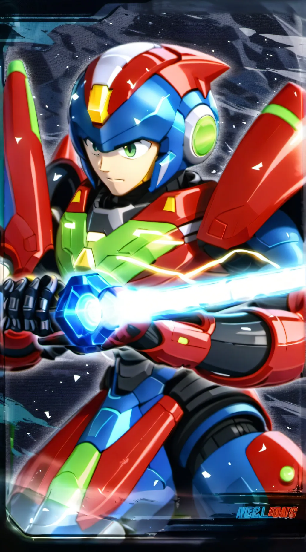 ai character: Tron Boy background