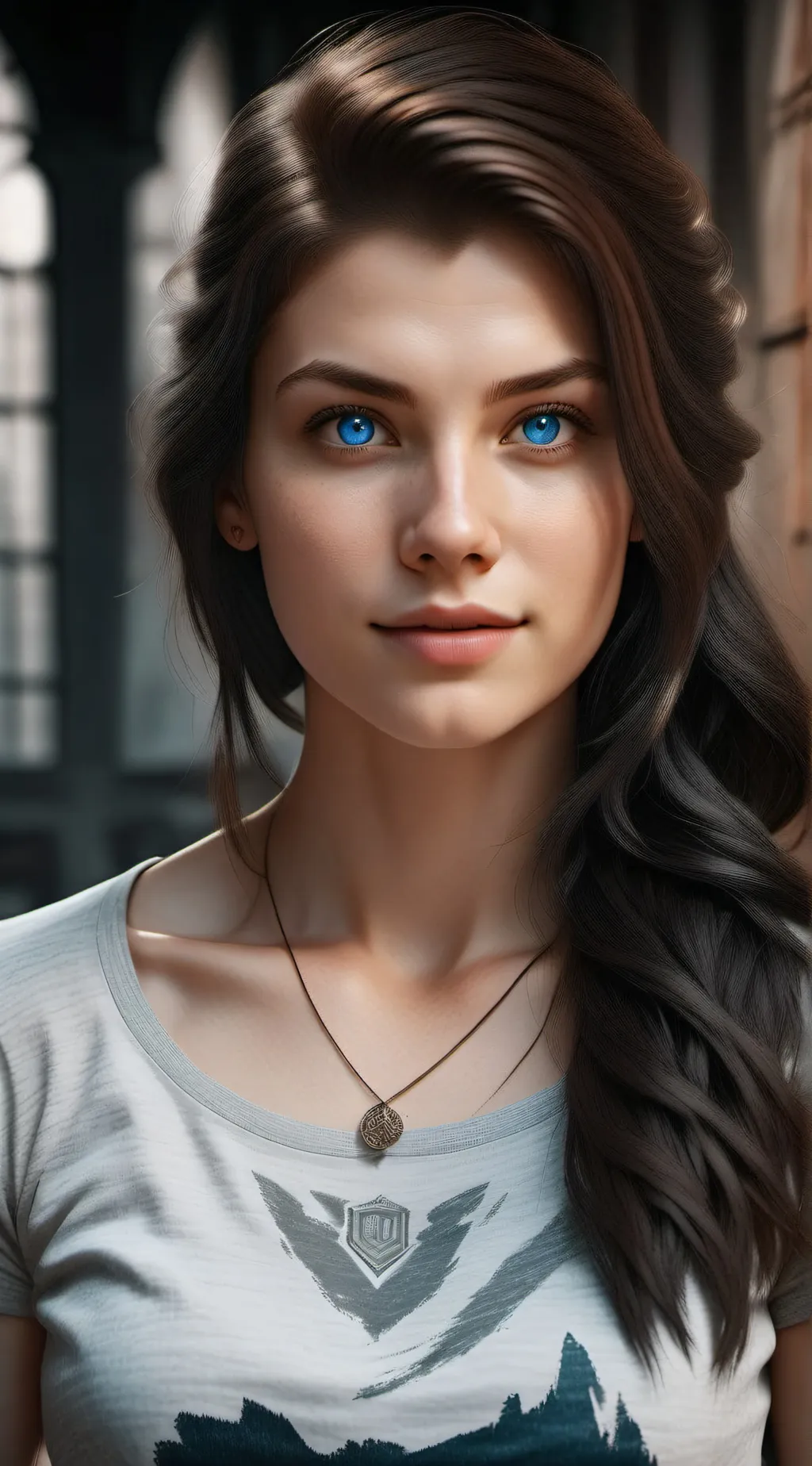 ai character: supernatural lucy background