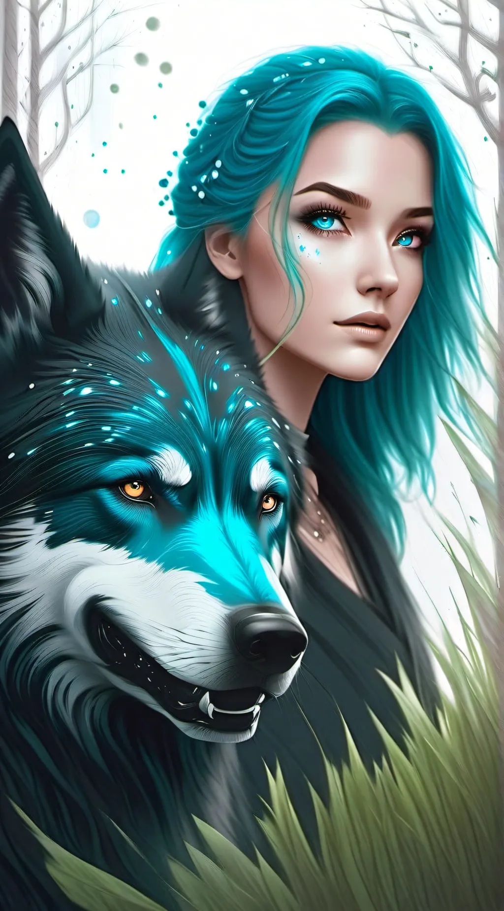 ai character: Aria background