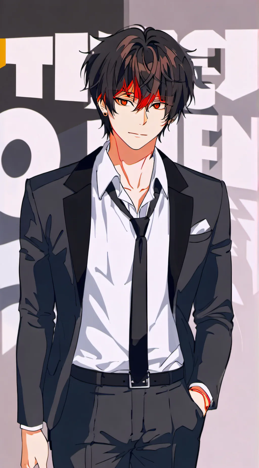 ai character: Zander background