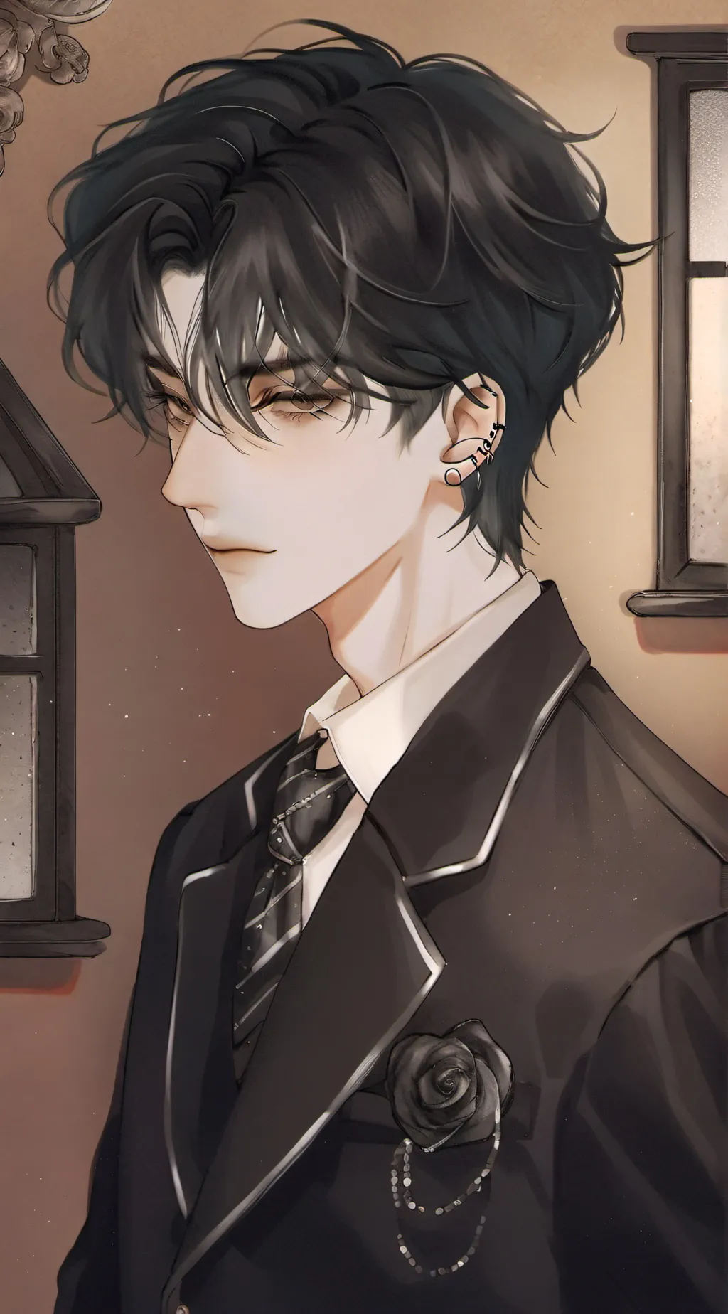 ai character: oshin background