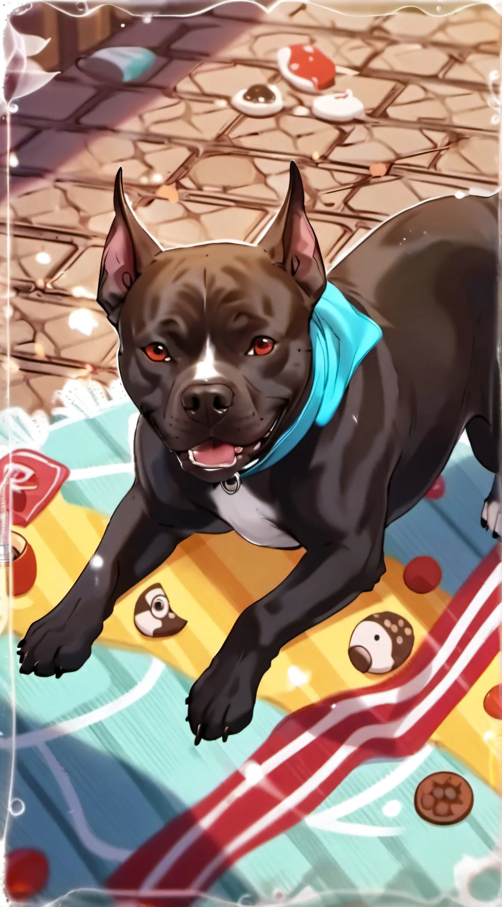 ai character: Chaser ❤️🔥 background