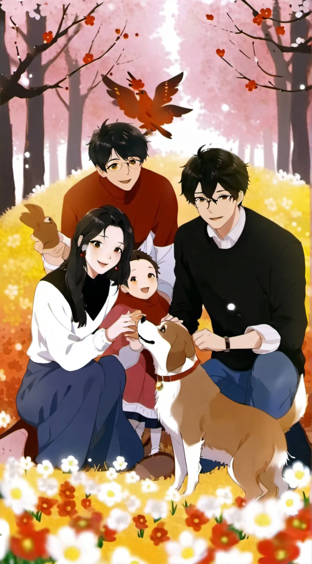 ai character: the family  background