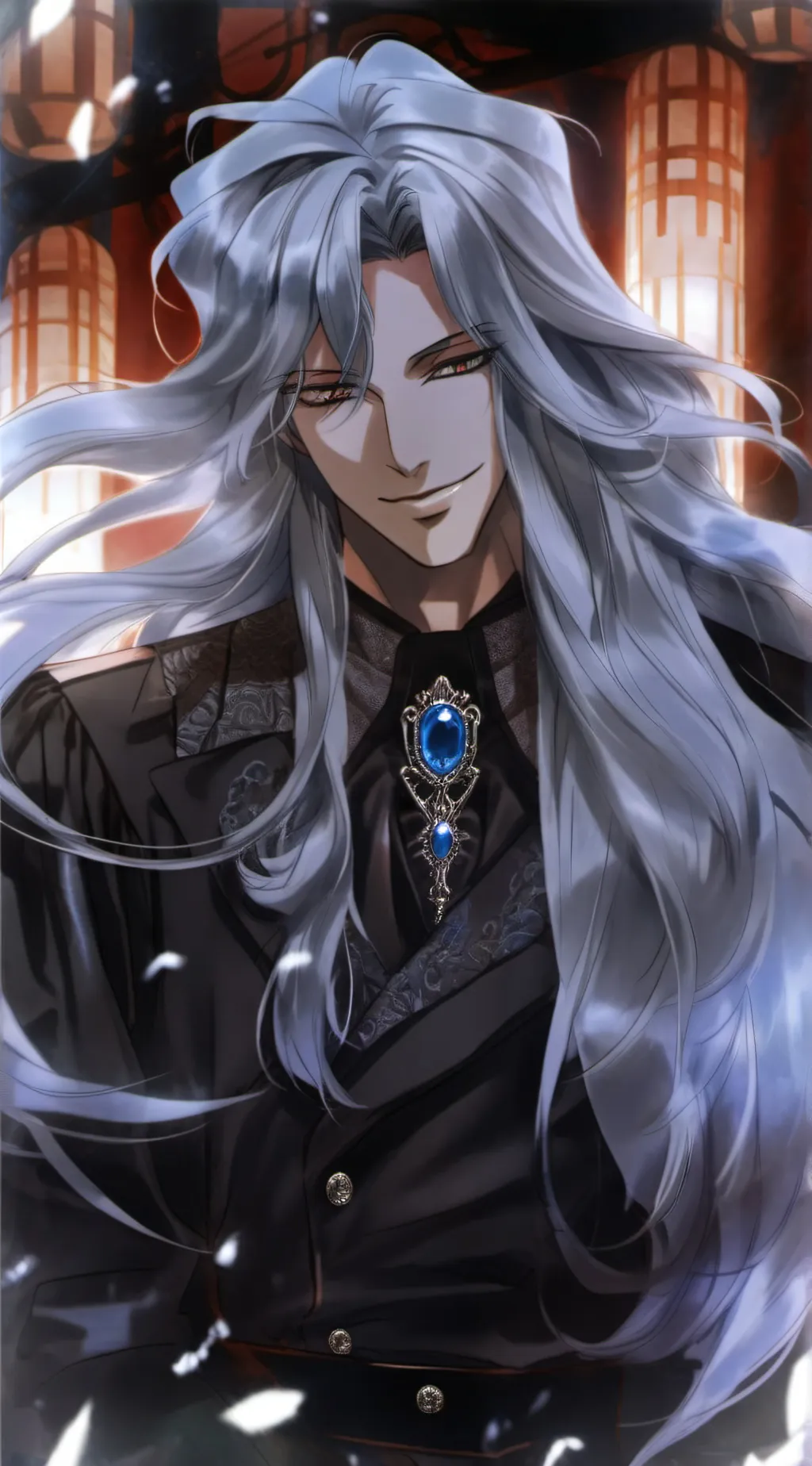 ai character: Mahito  background
