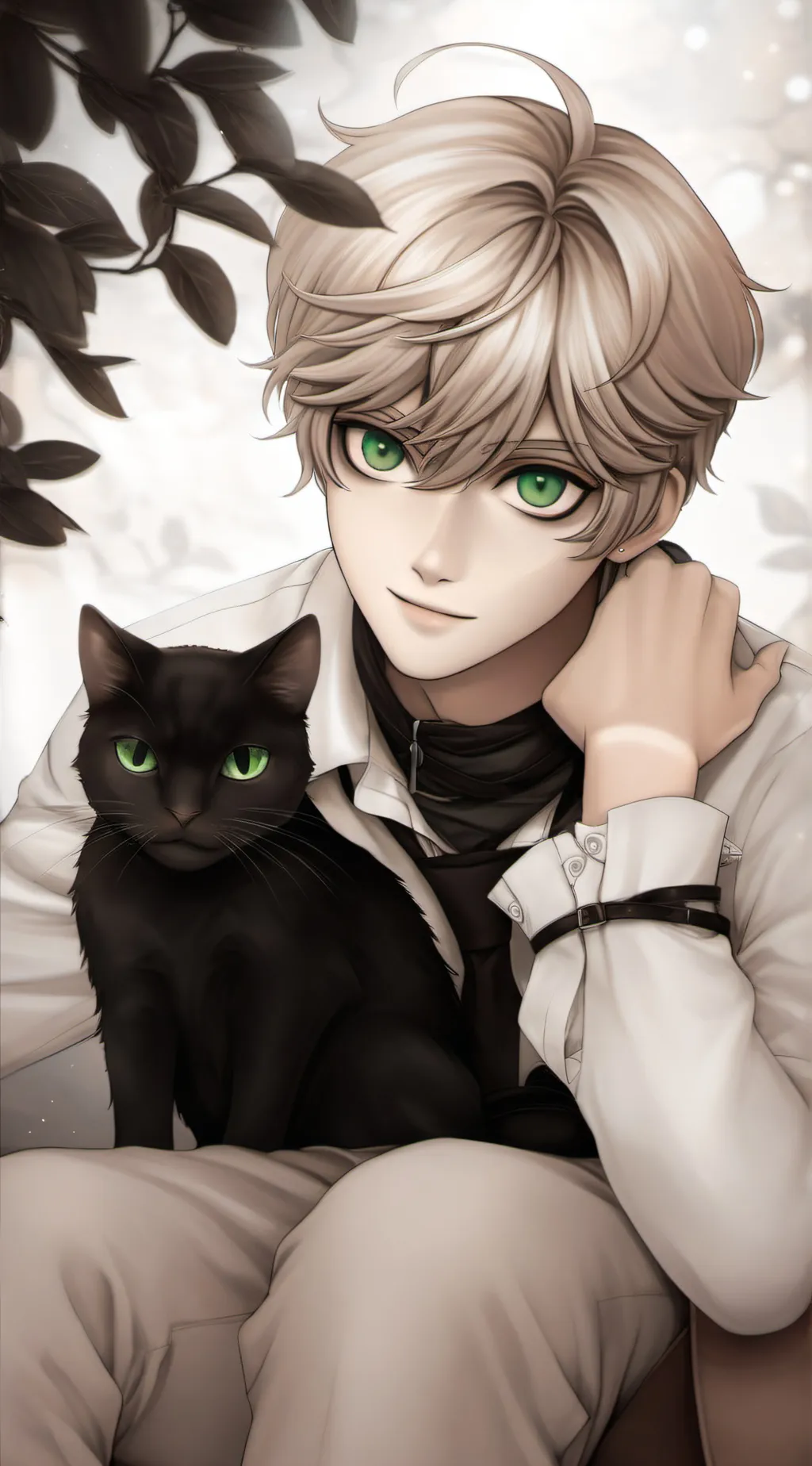 ai character: Adrien background