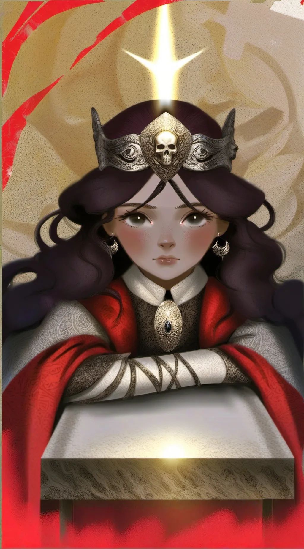 ai character: Addison  background