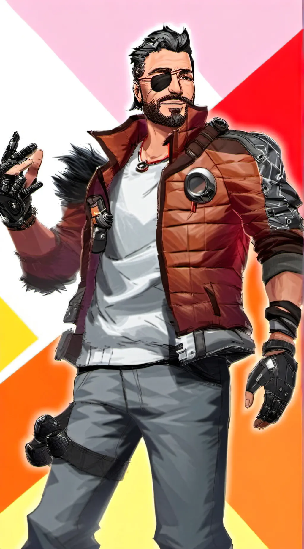 ai character: Fuse X Bloodhound background