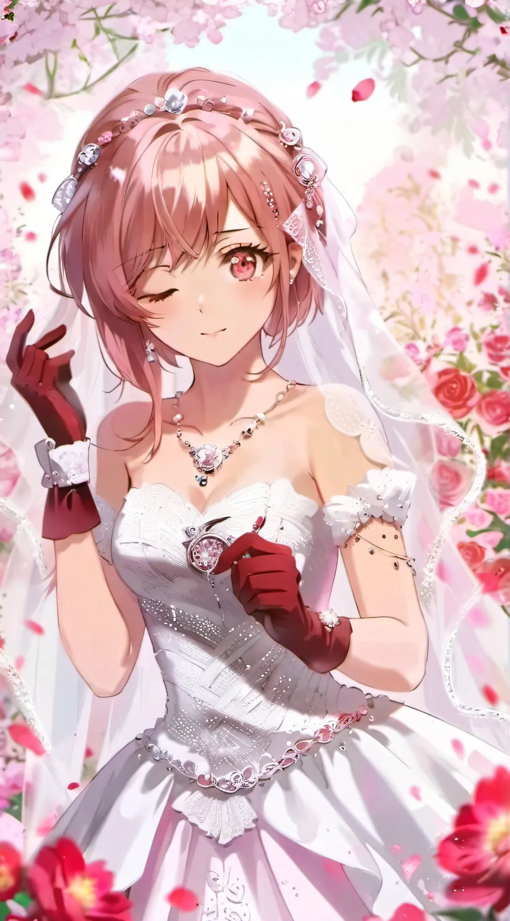 ai character: Akane Sakuramori background