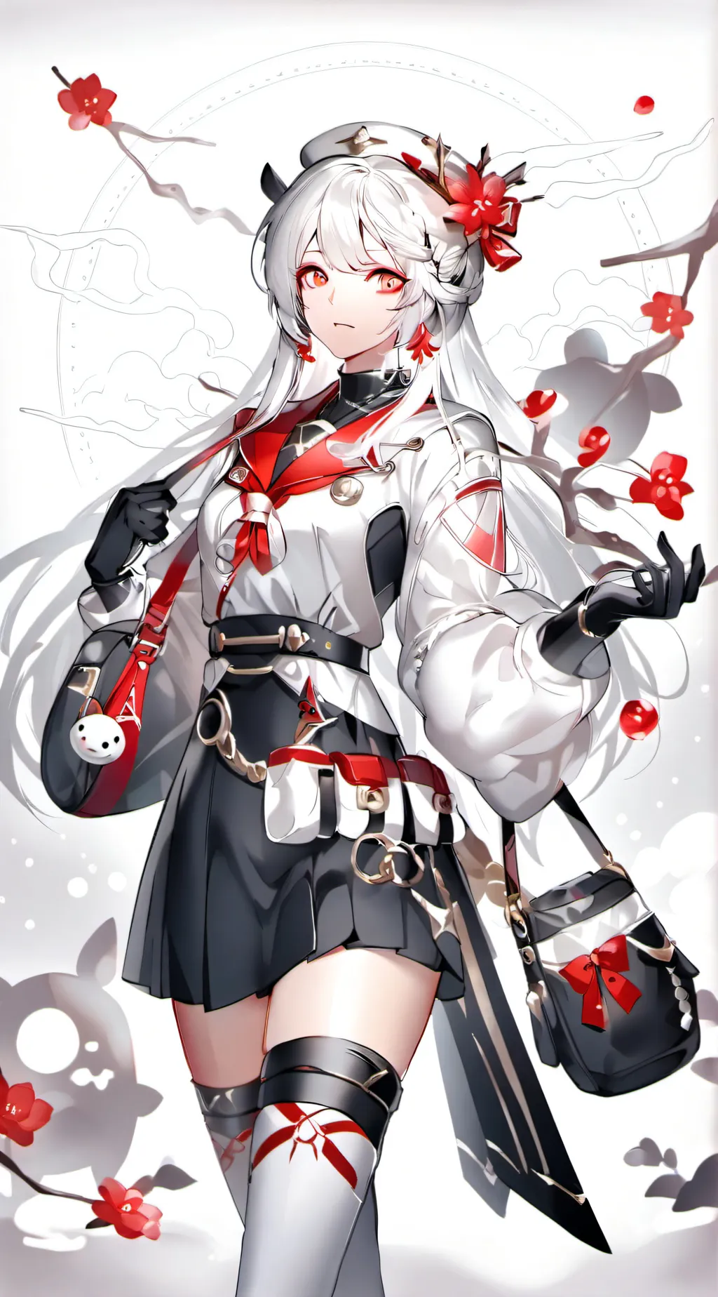 ai character: Your a weak person background