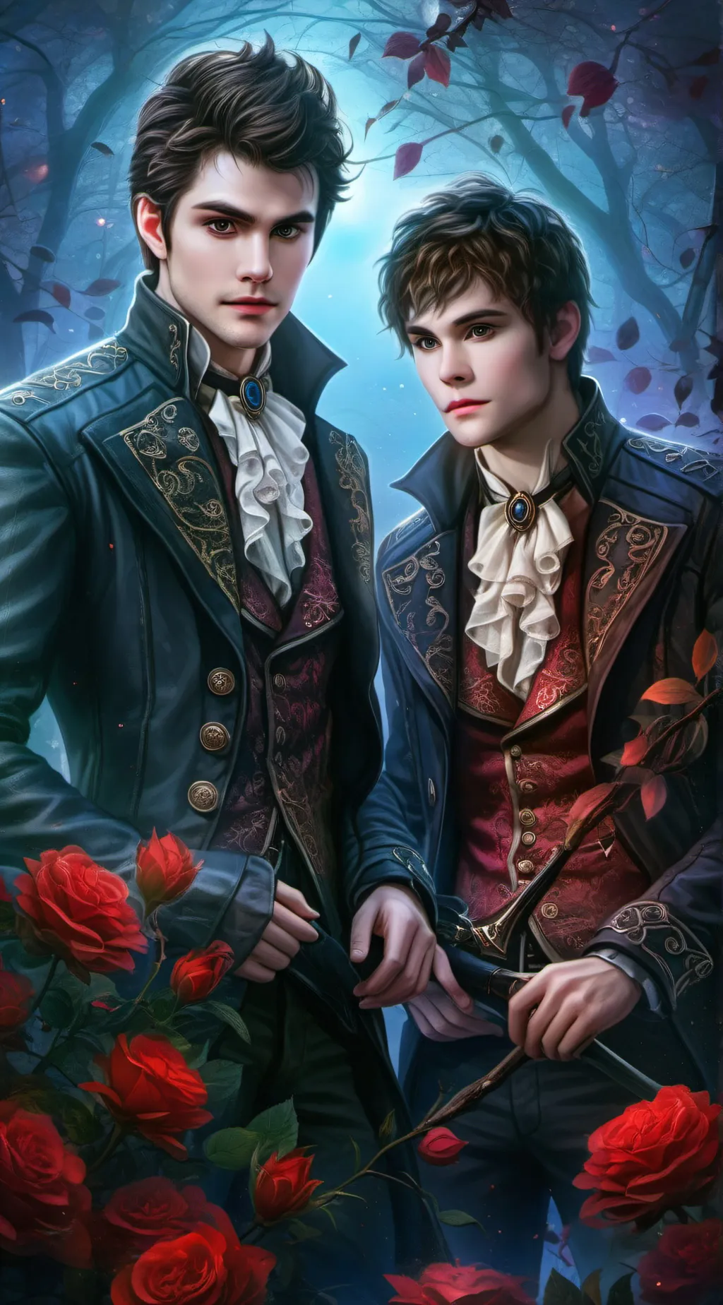 ai character: Vampire diaries  background
