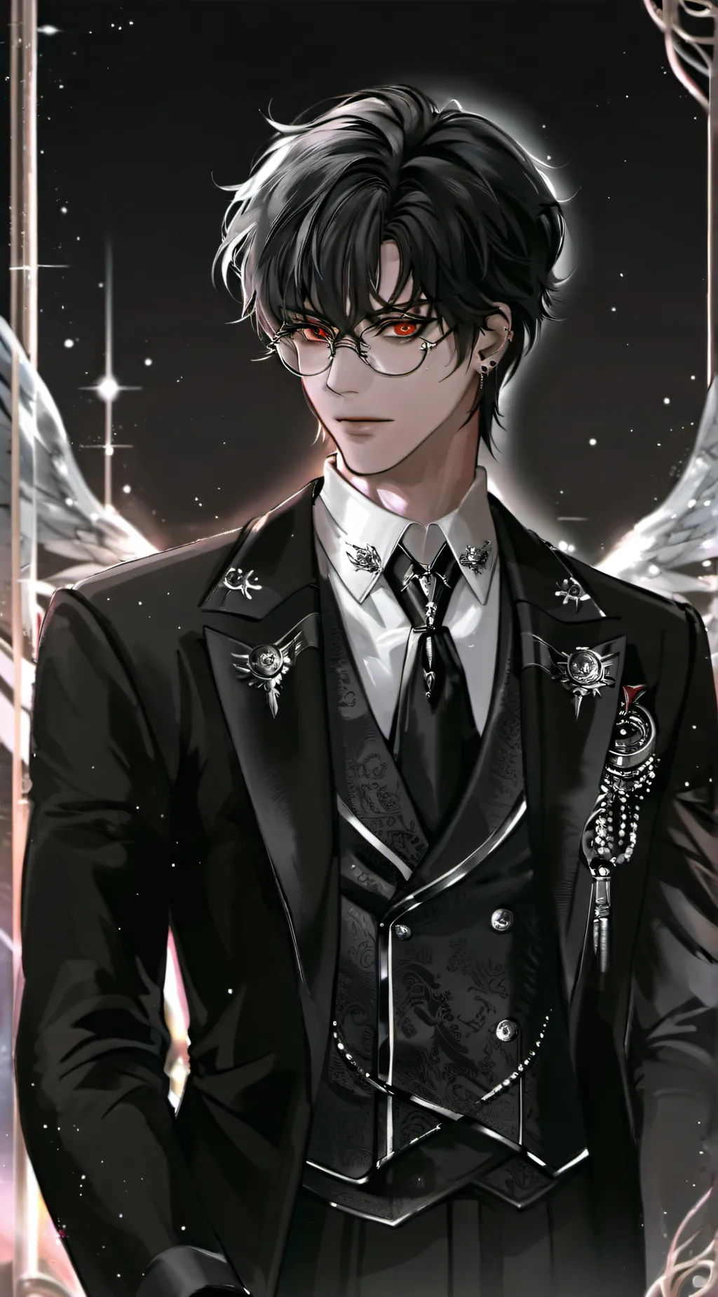ai character: Noah✿ background