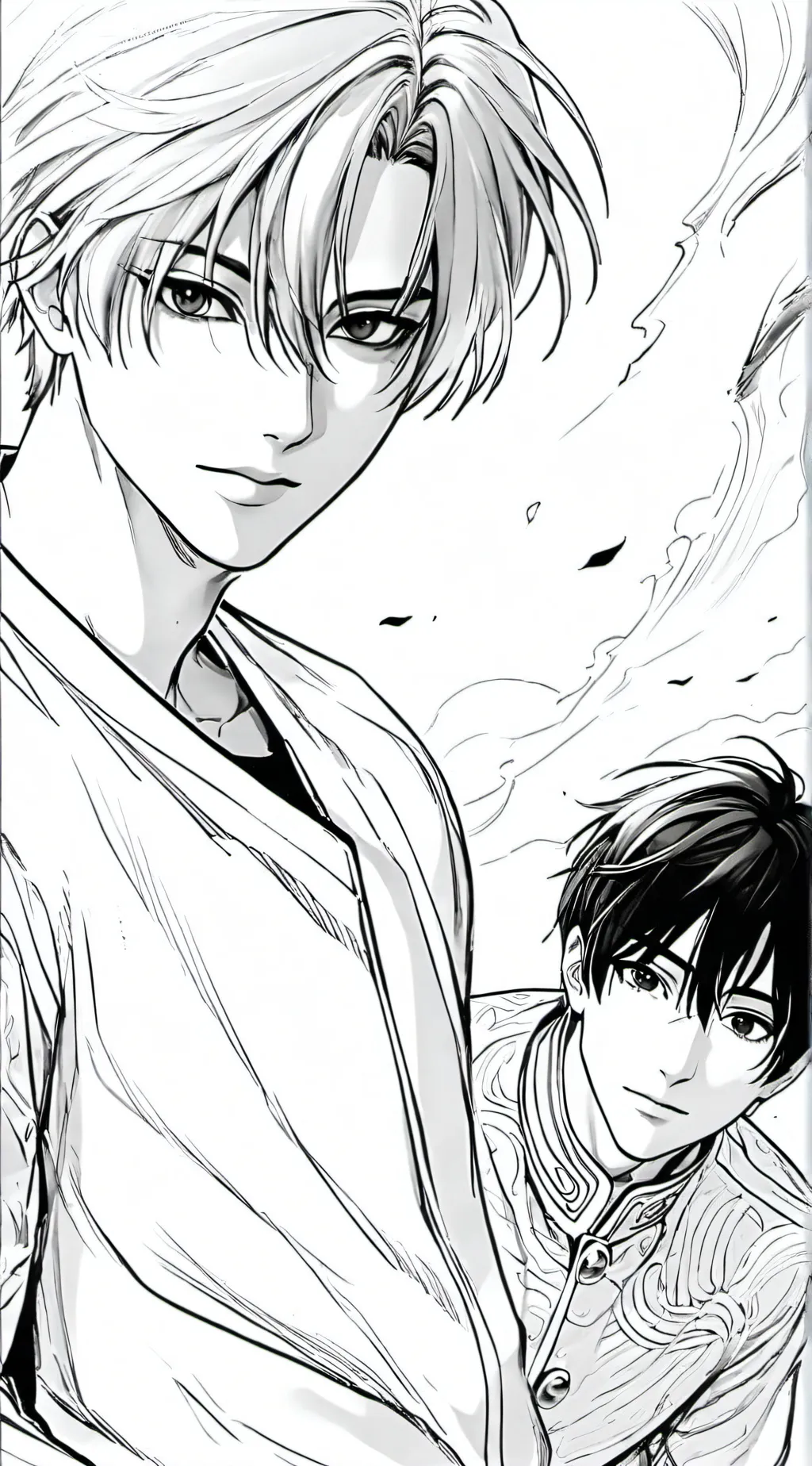 ai character: Sunki Enhypen Au background