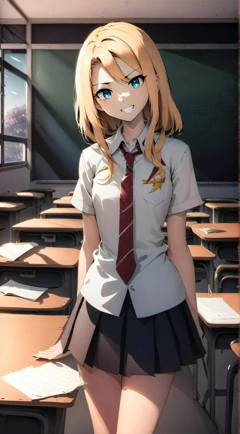 ai character: emma background