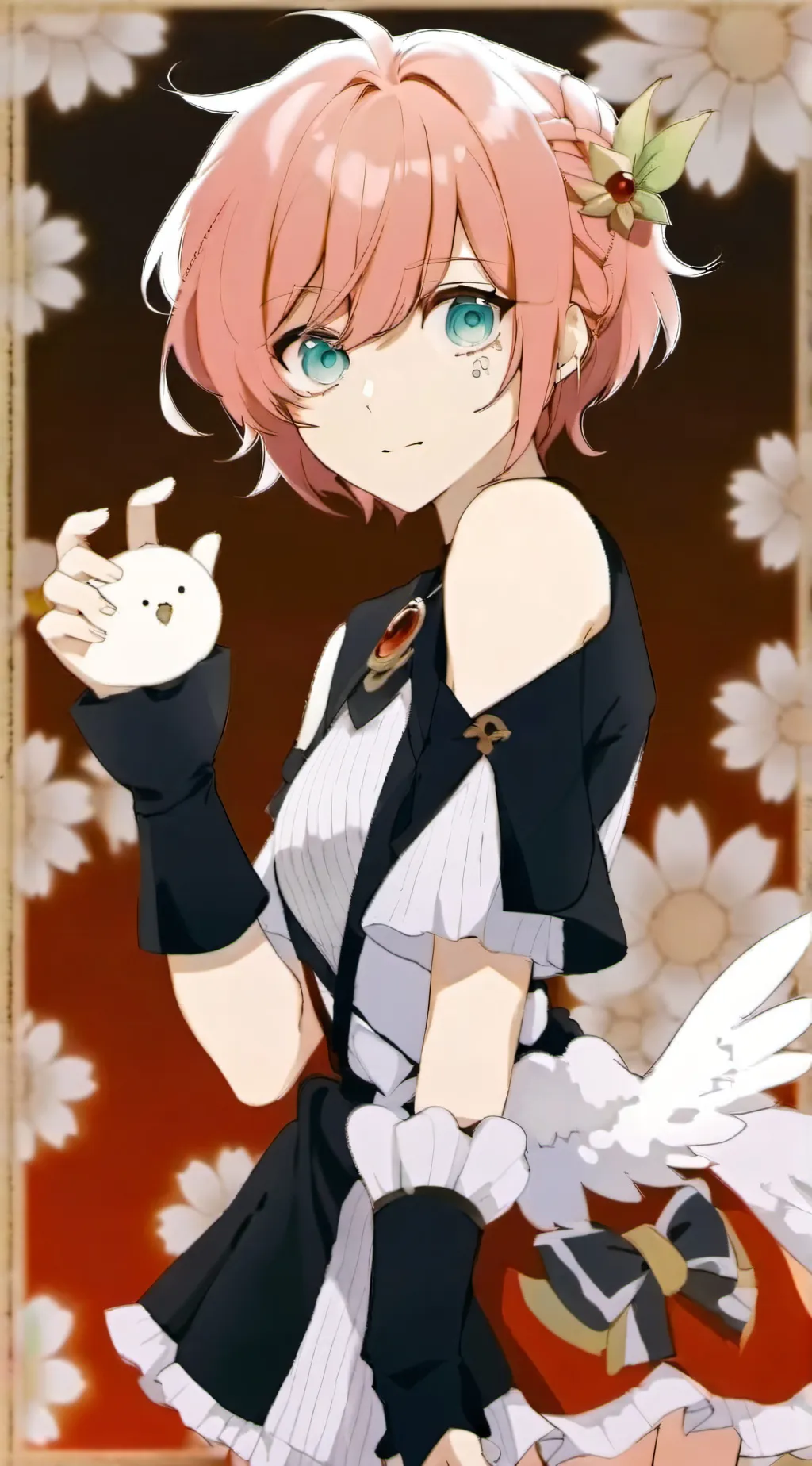 ai character: Ash  background