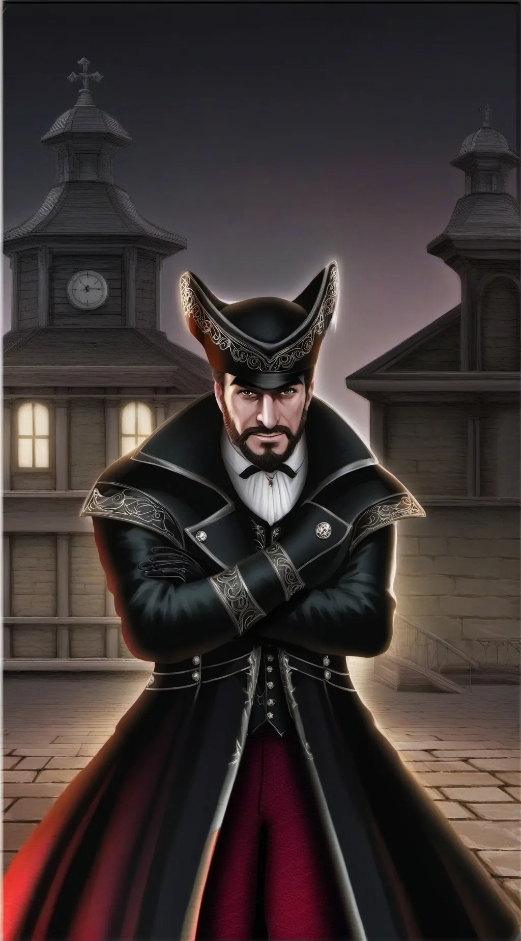 ai character: Rigoletto background