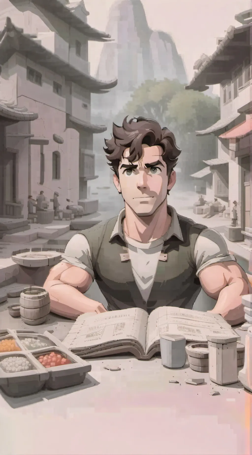 ai character: Jonas background