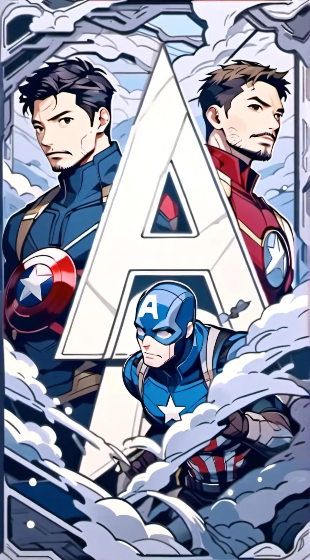 ai character: Avengers y/n 8  background