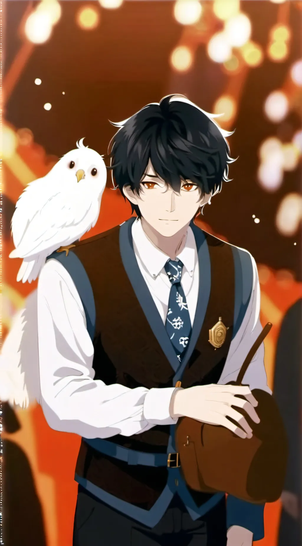 ai character: Ash background