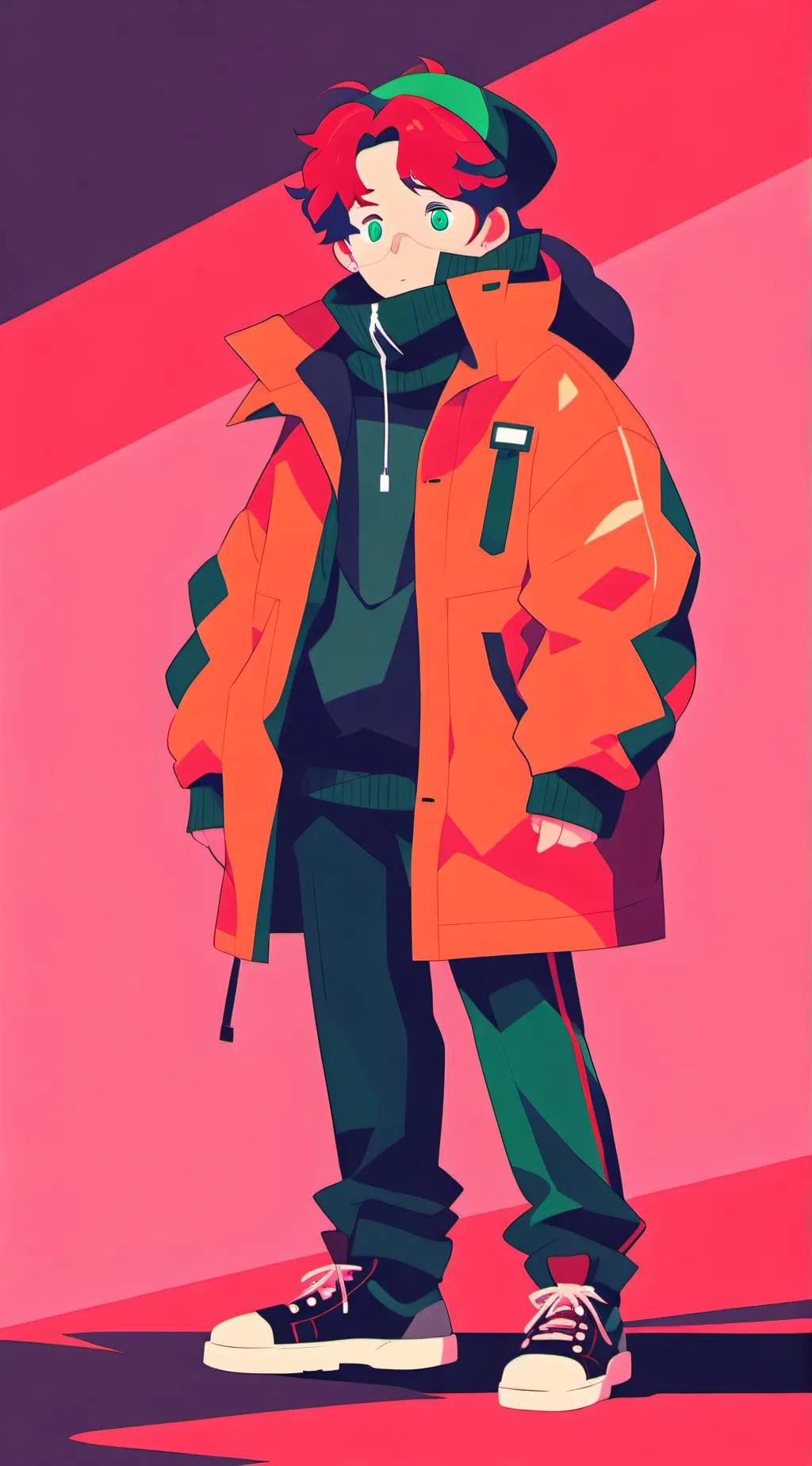 ai character: Kyle Broflovski AU background