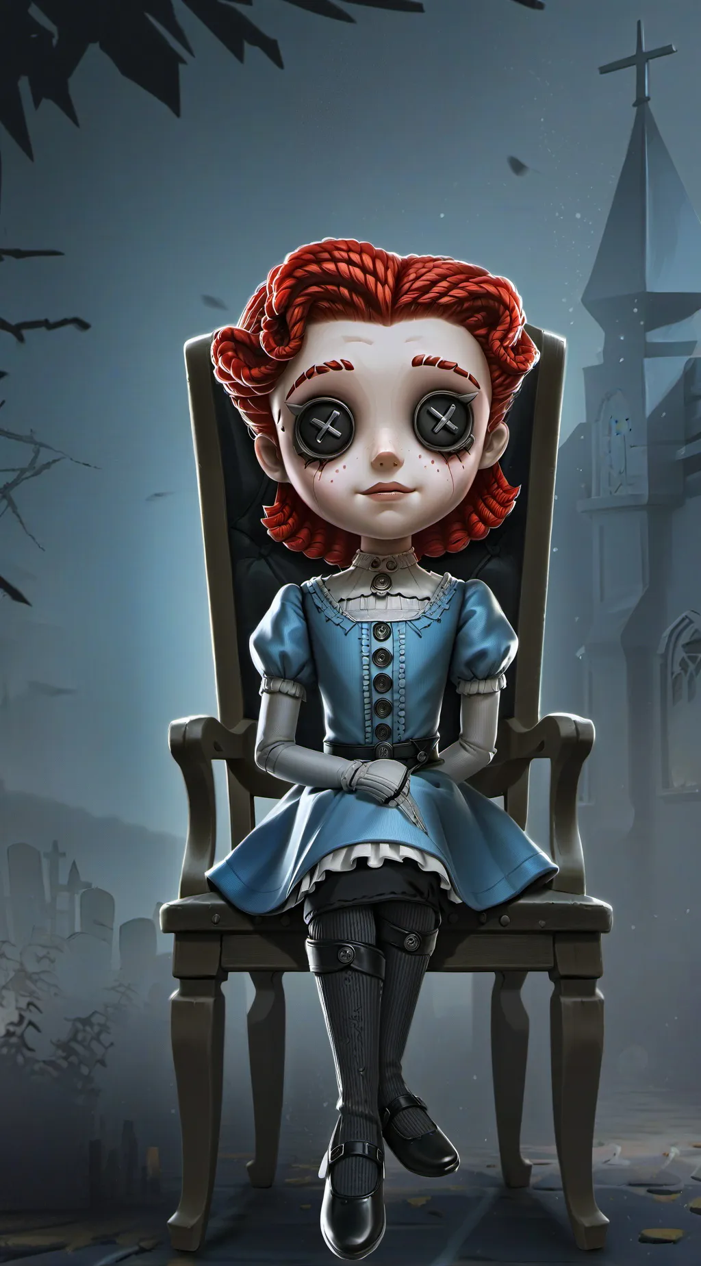 ai character: Annabelle  background