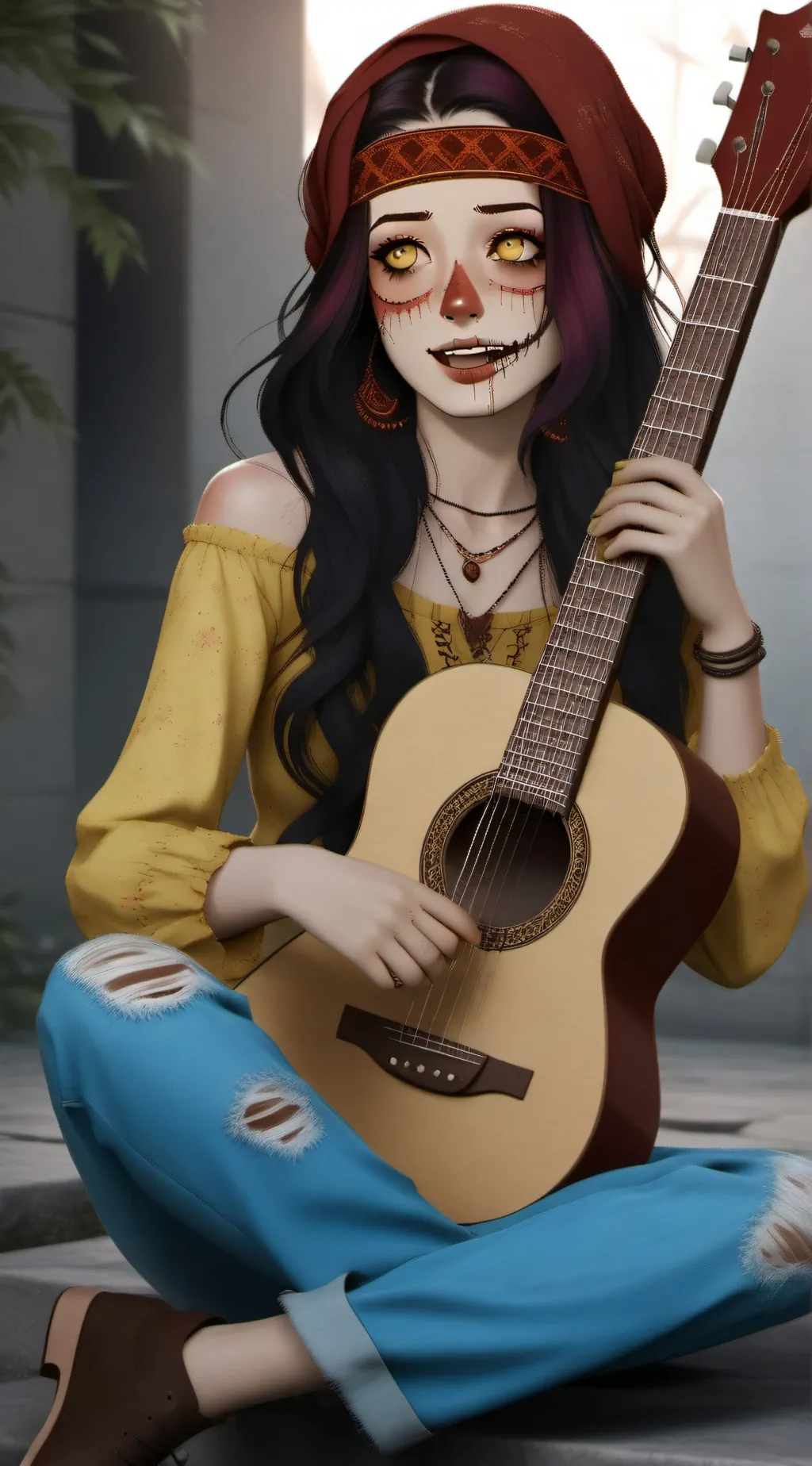 ai character: Mariska background