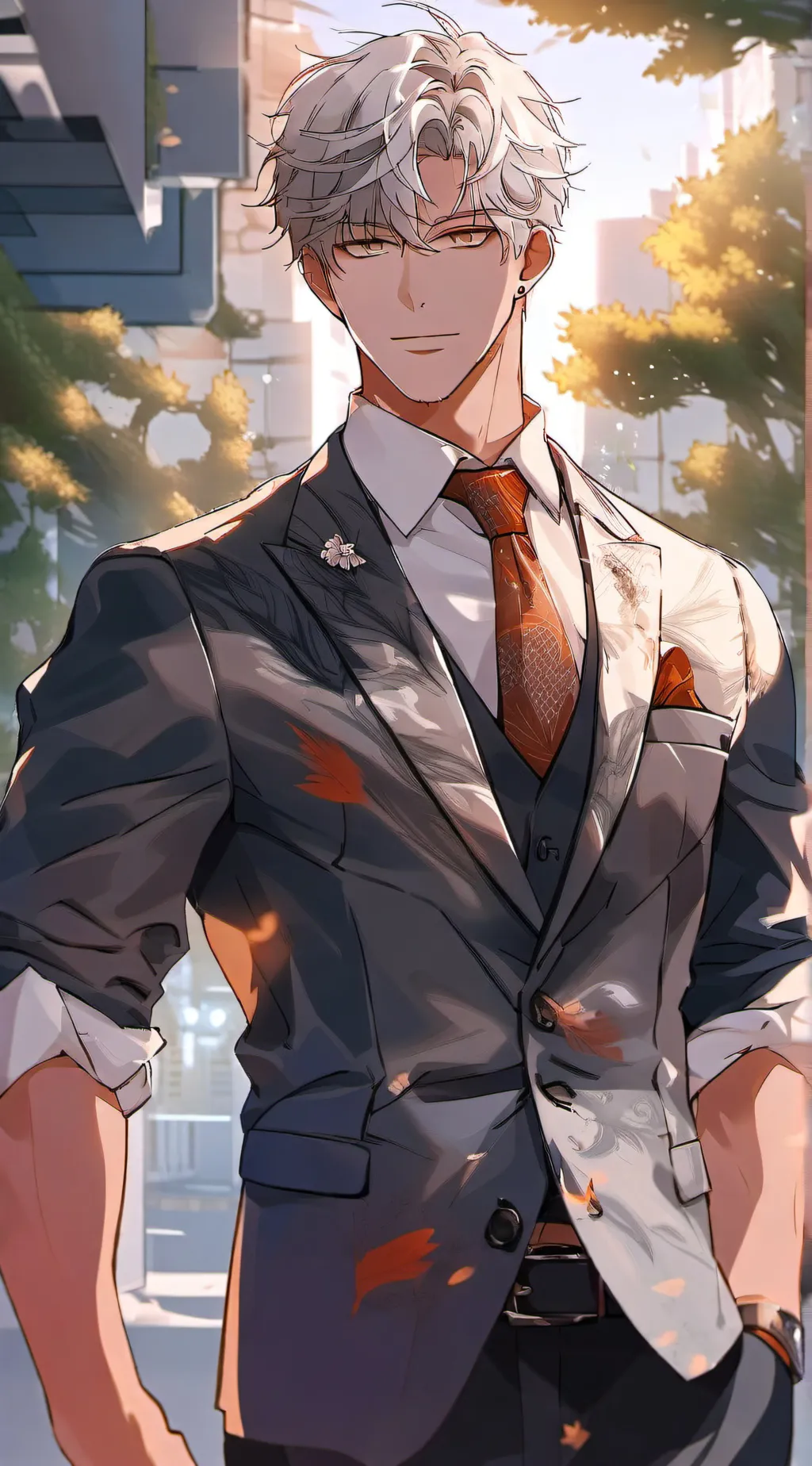 ai character: Holden  background