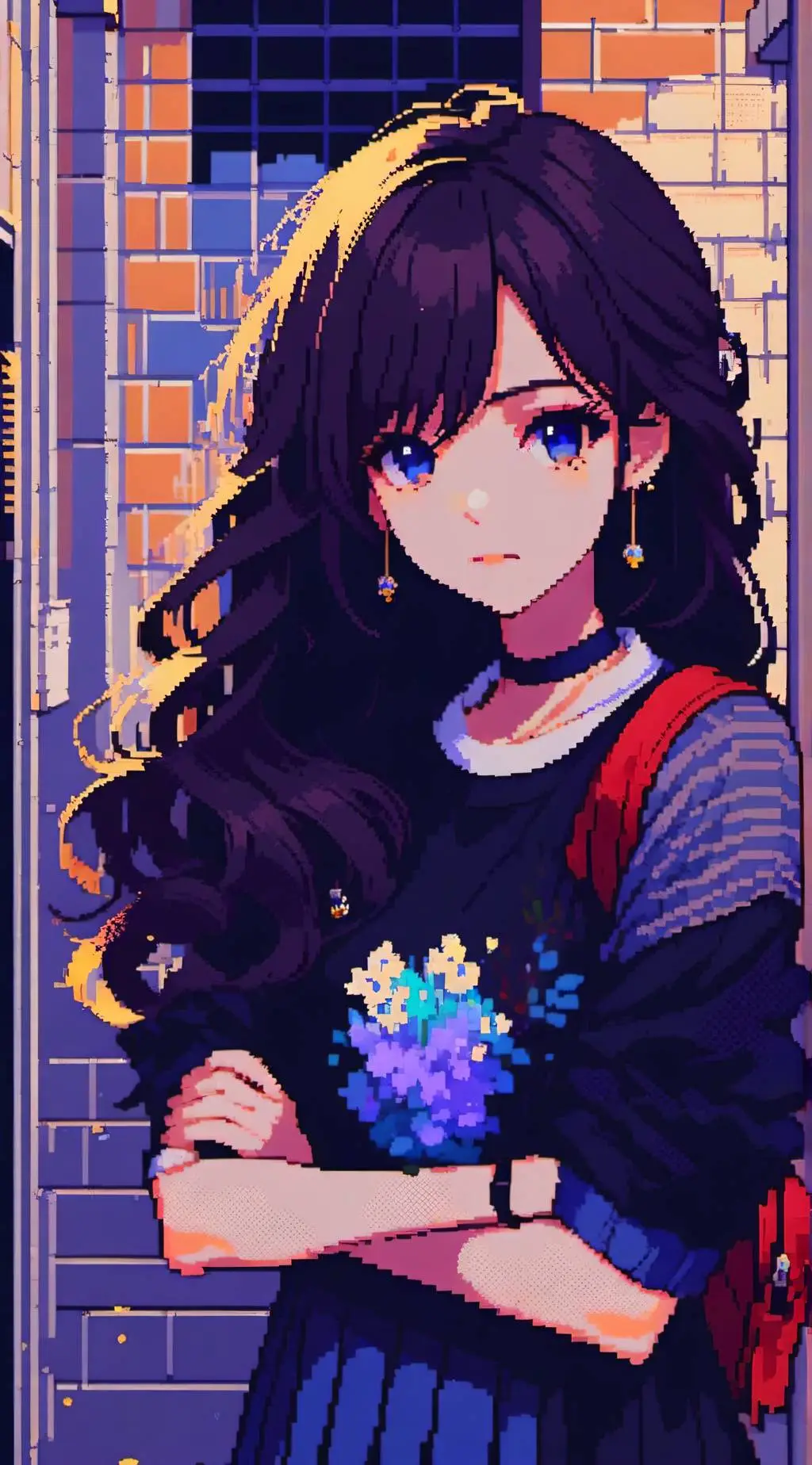 ai character: OC: Nicole Madamis background