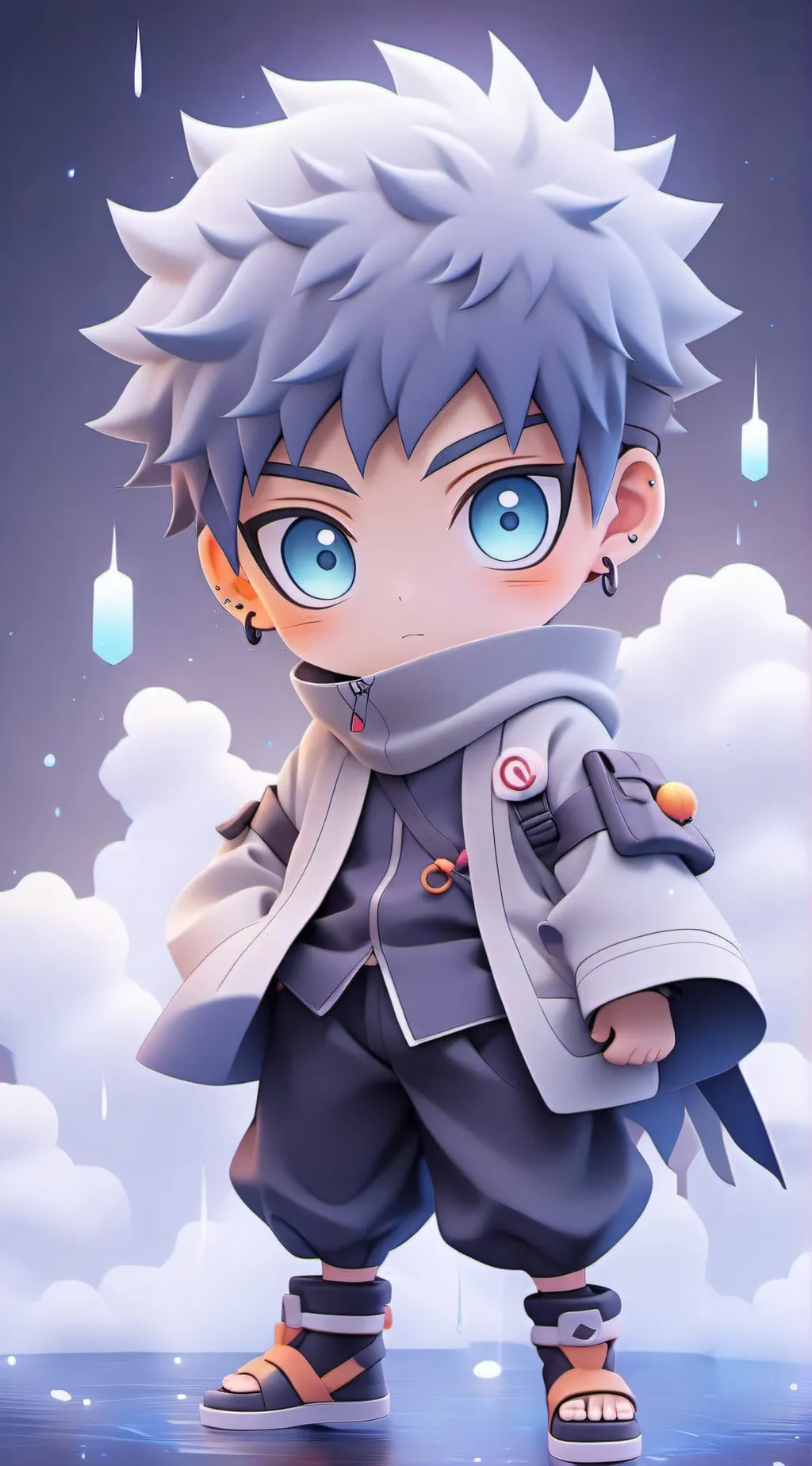 ai character: Naruto Classico  background