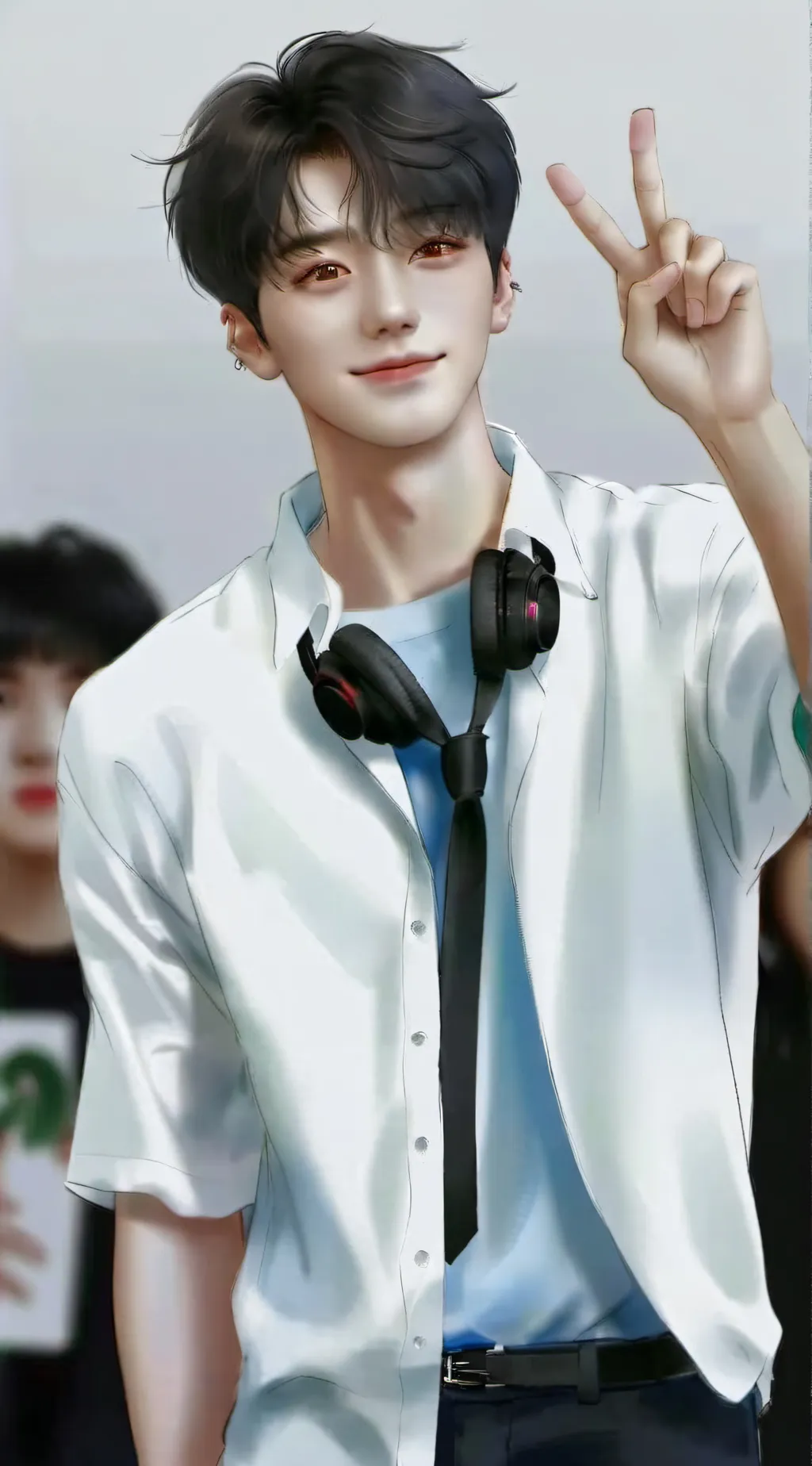 ai character: 🌞 ☀️sunoo  background