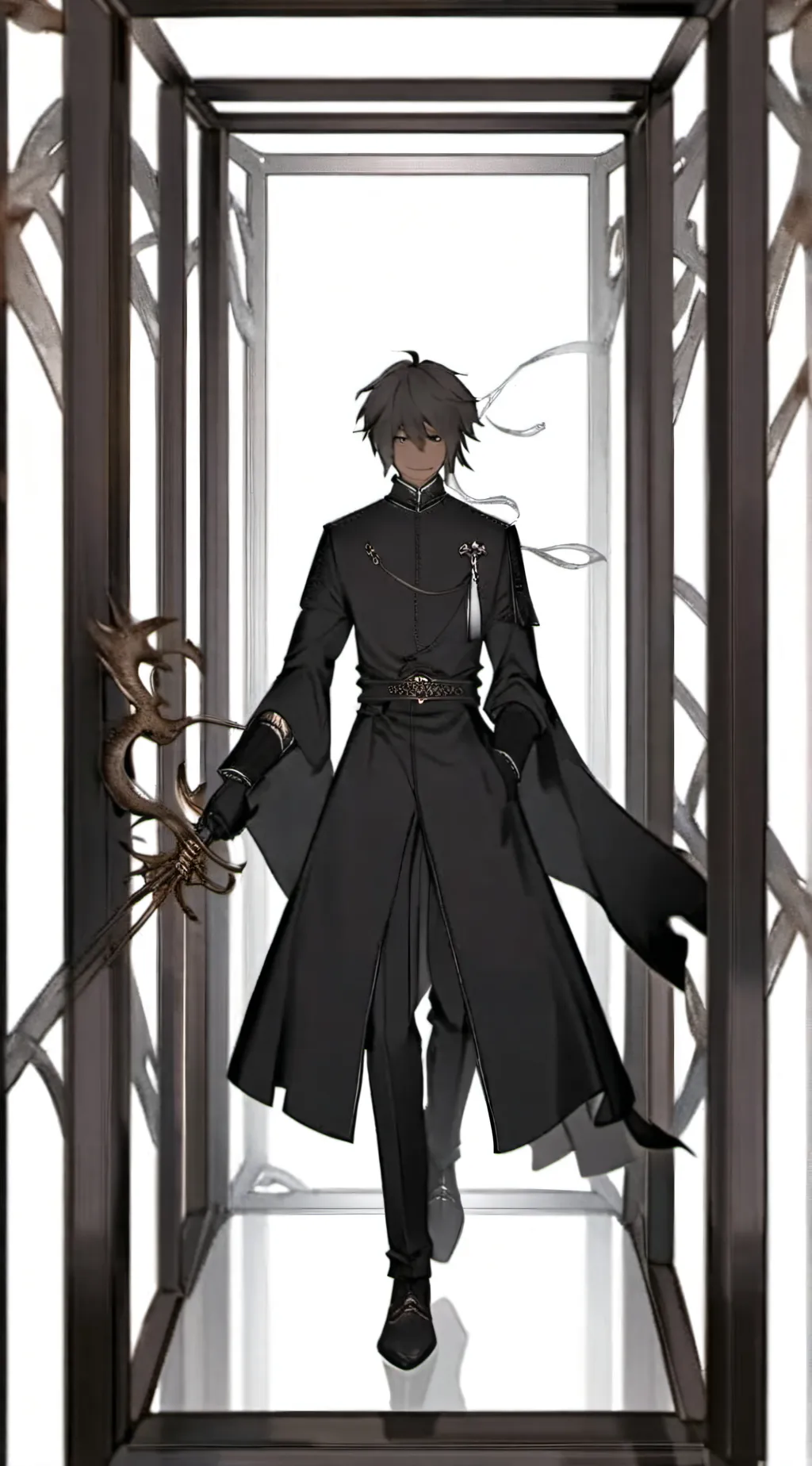 ai character: sweet home background
