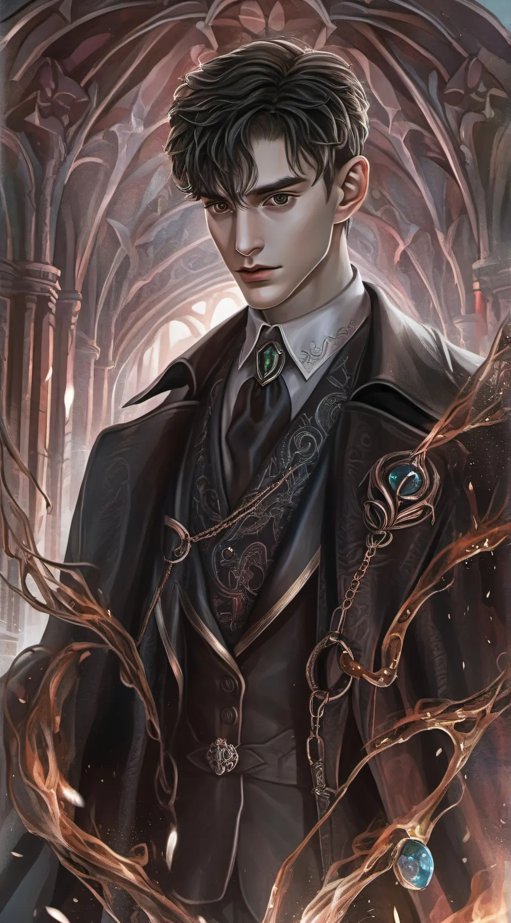 ai character: Dating Tom Riddle background