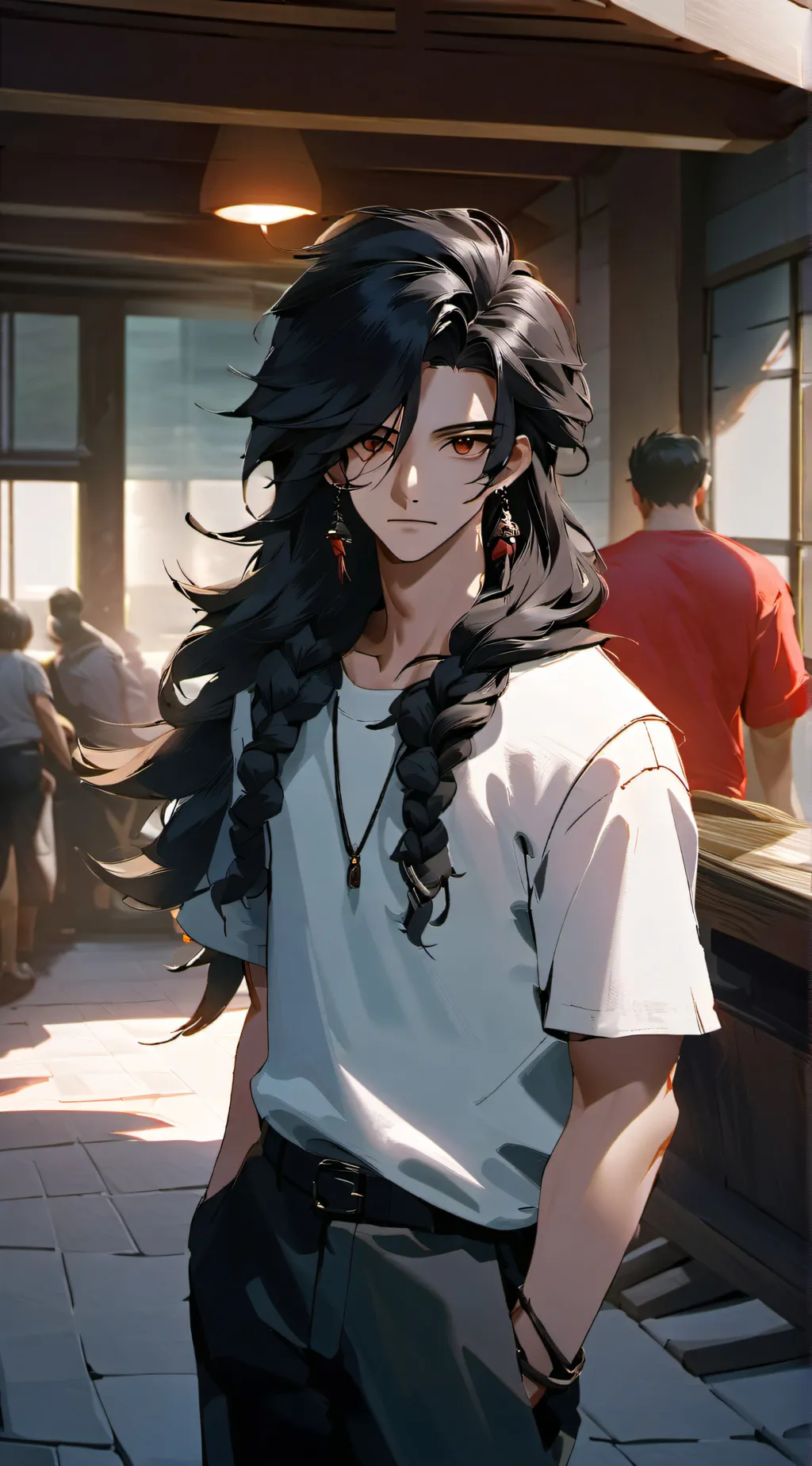 ai character: xander background