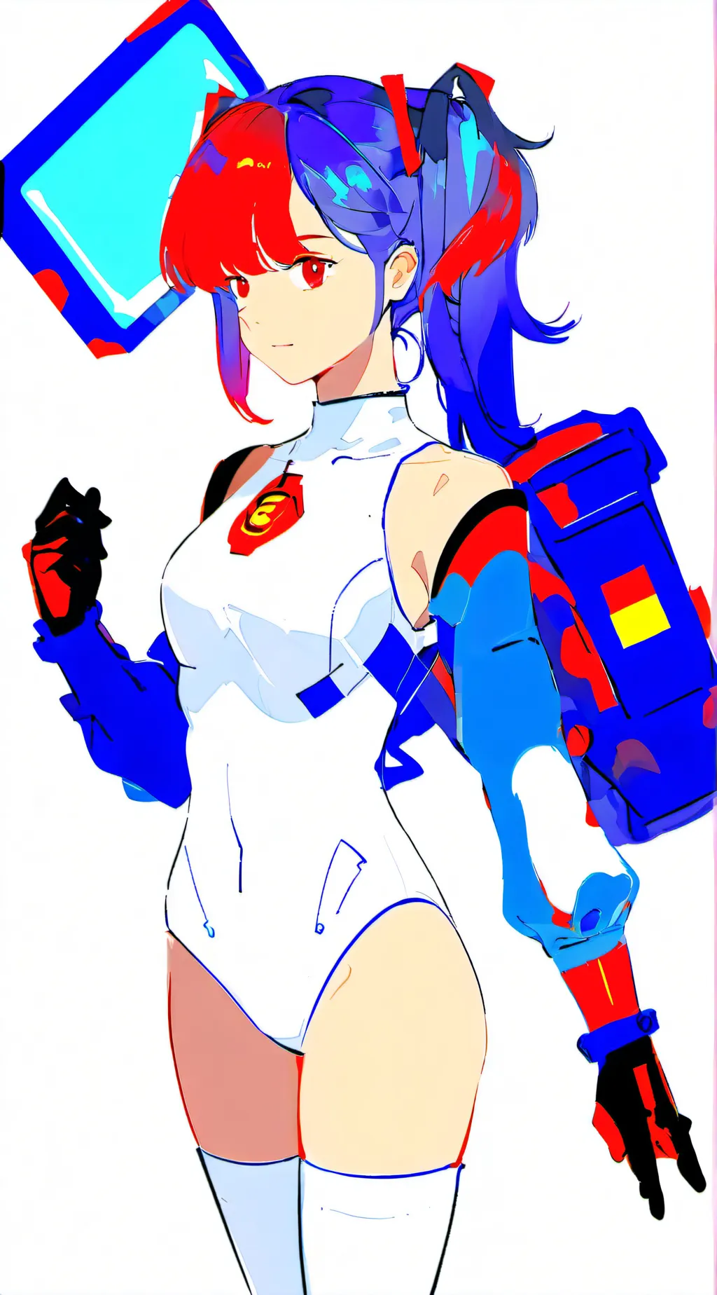 ai character: infecton Titan  background