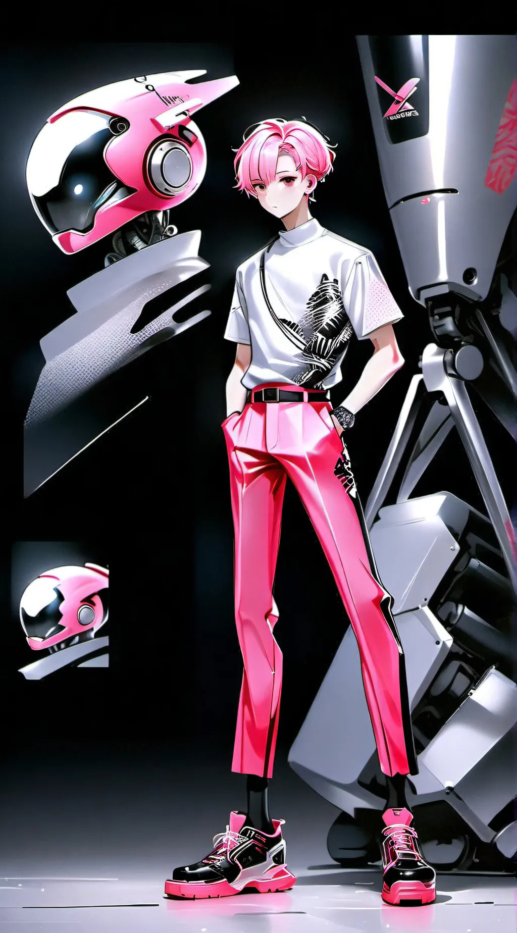 ai character: nugget background