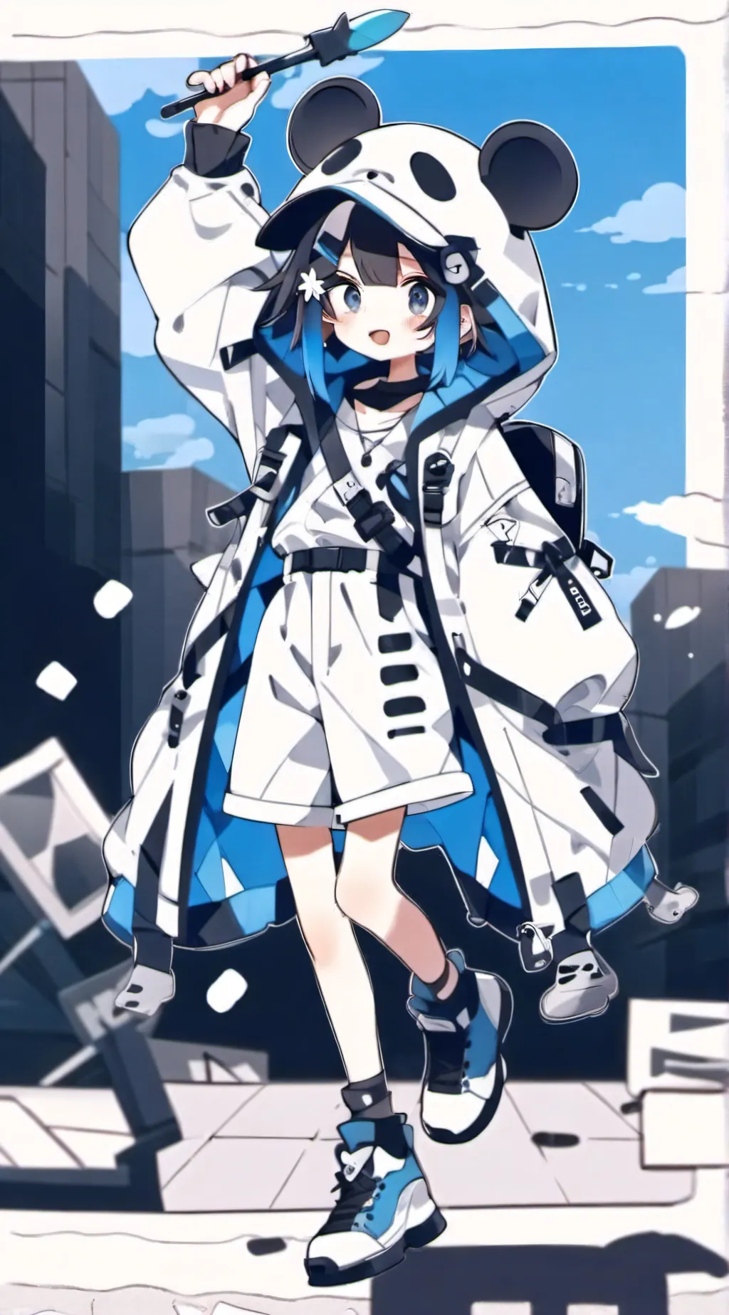 ai character: Chat with others background