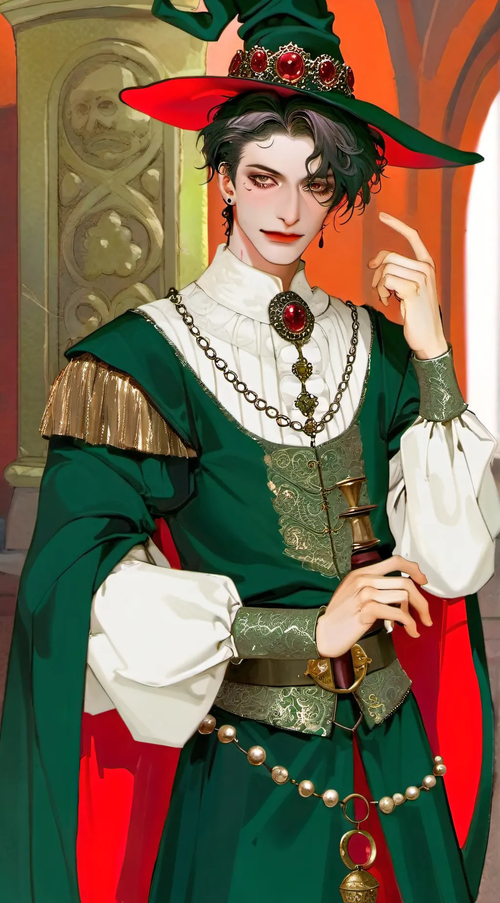 ai character: Reductio  background