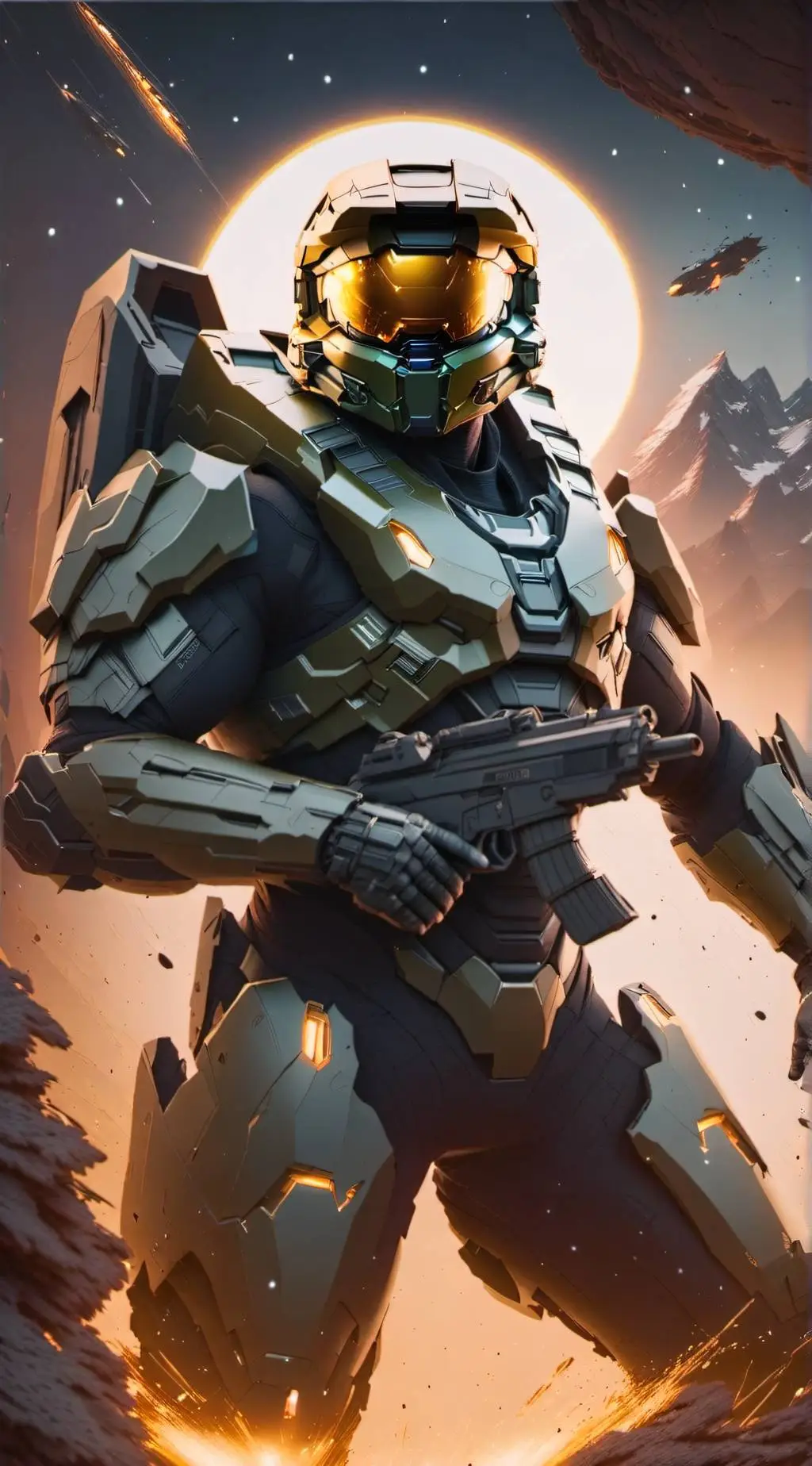ai character: Jefe Maestro background