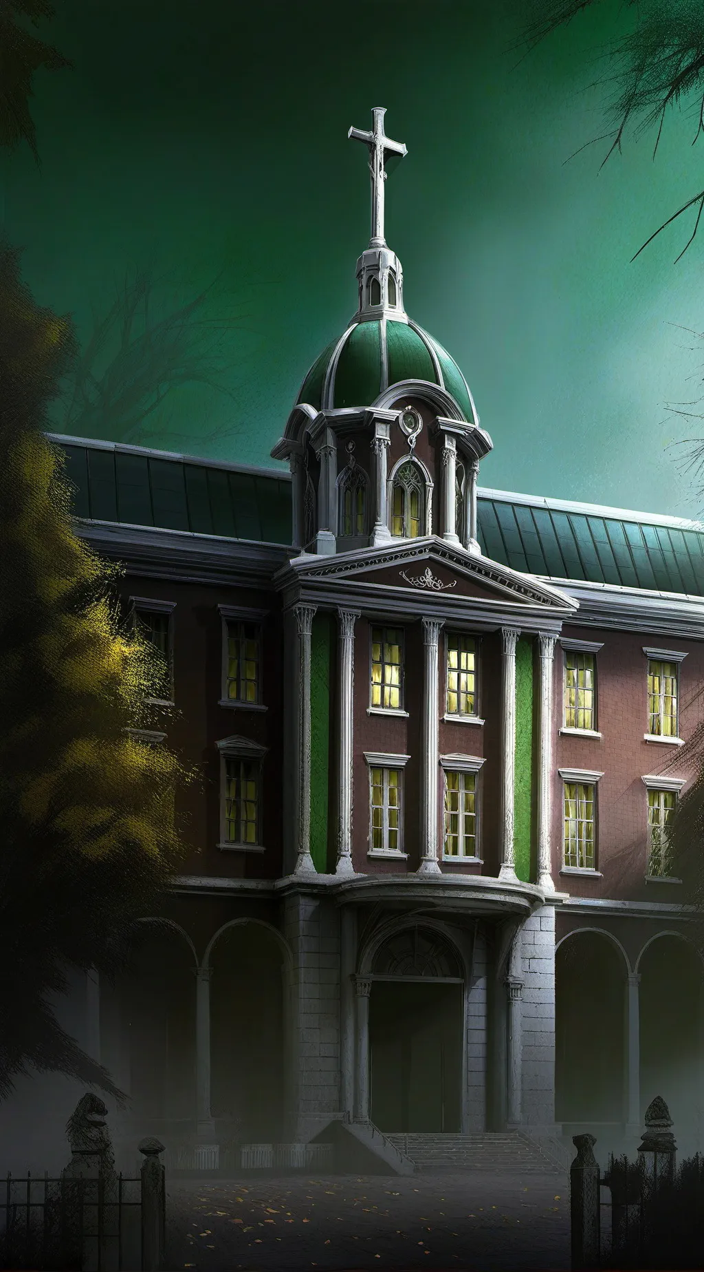 ai character: Renhain Academy  background
