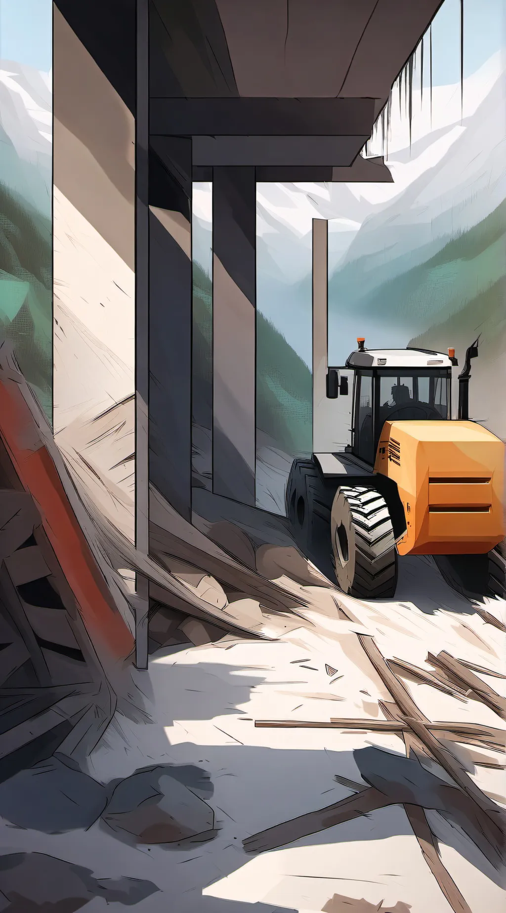 ai character: Fpe constructionAU background