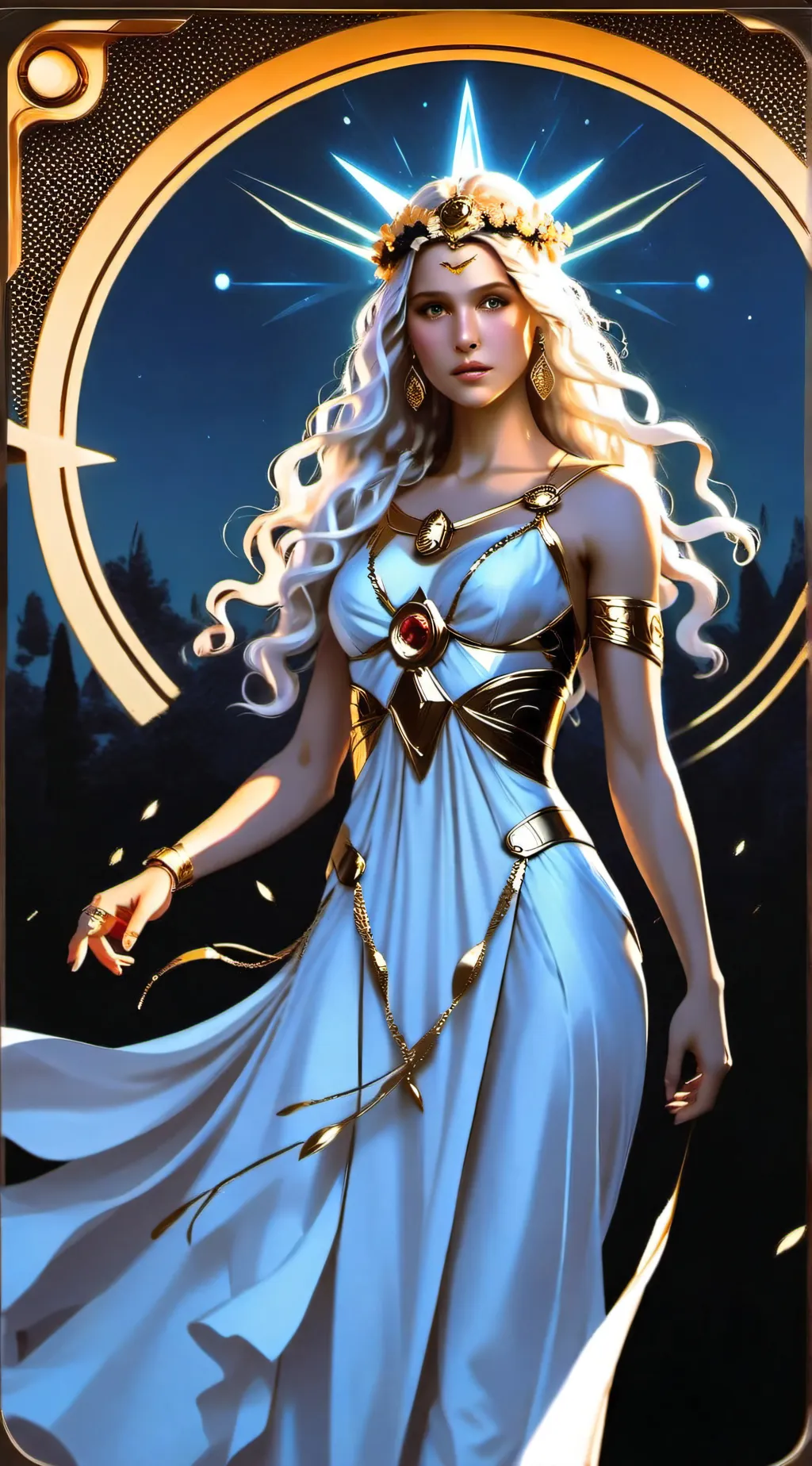 ai character: Goddess of Love background