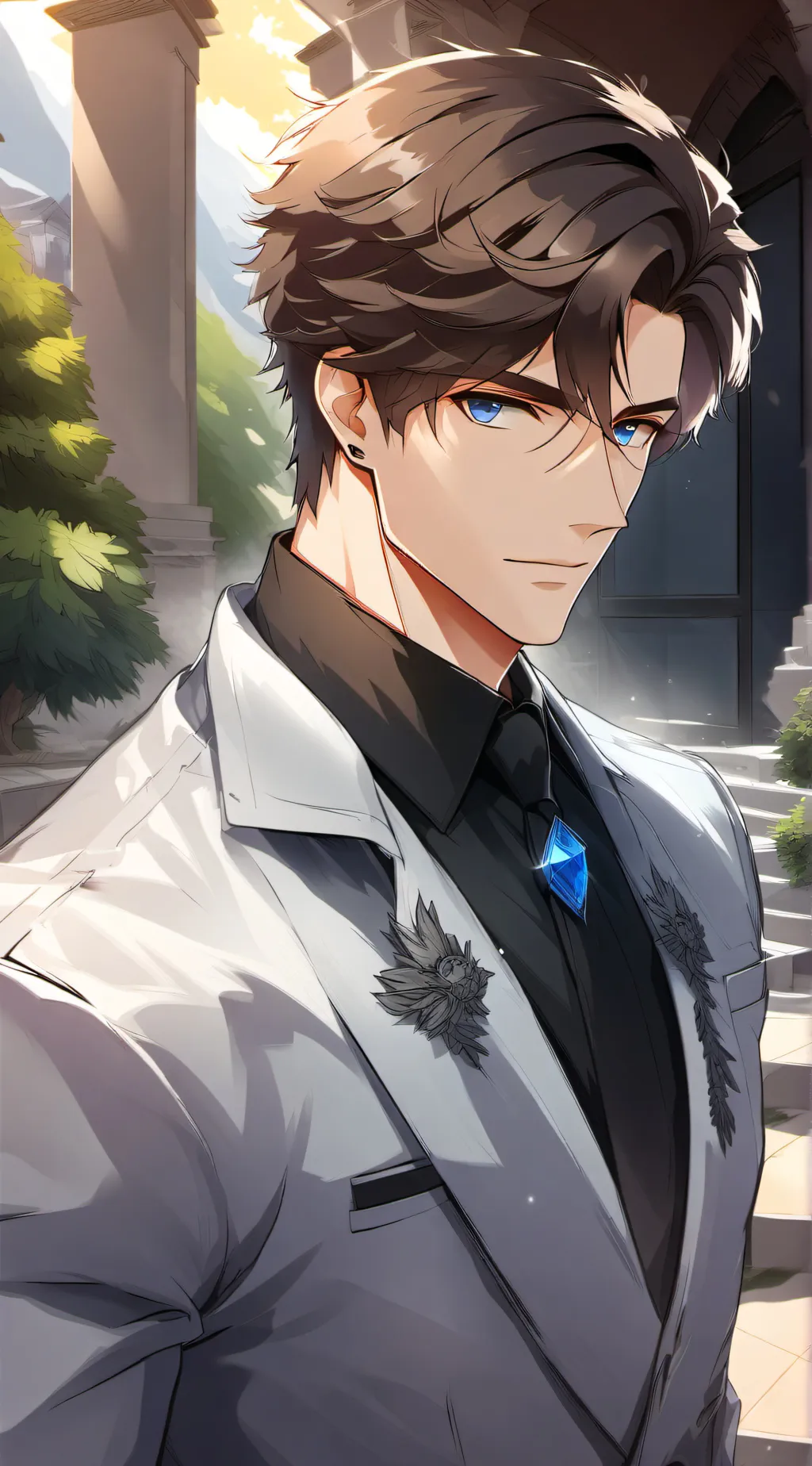 ai character: Zeke background
