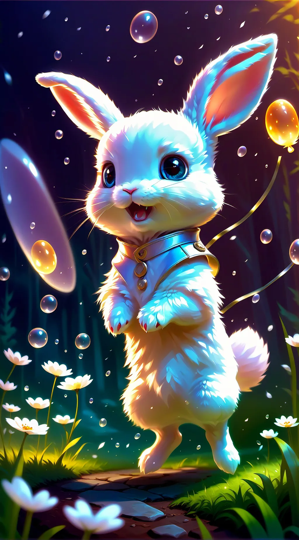 ai character: Bunny background