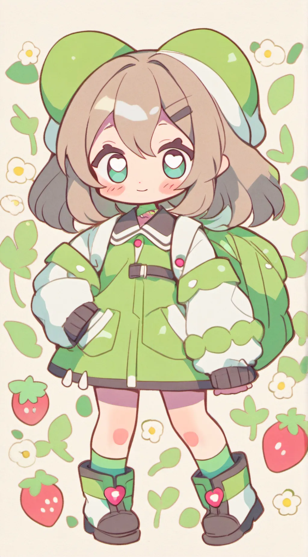 ai character: Lilly background