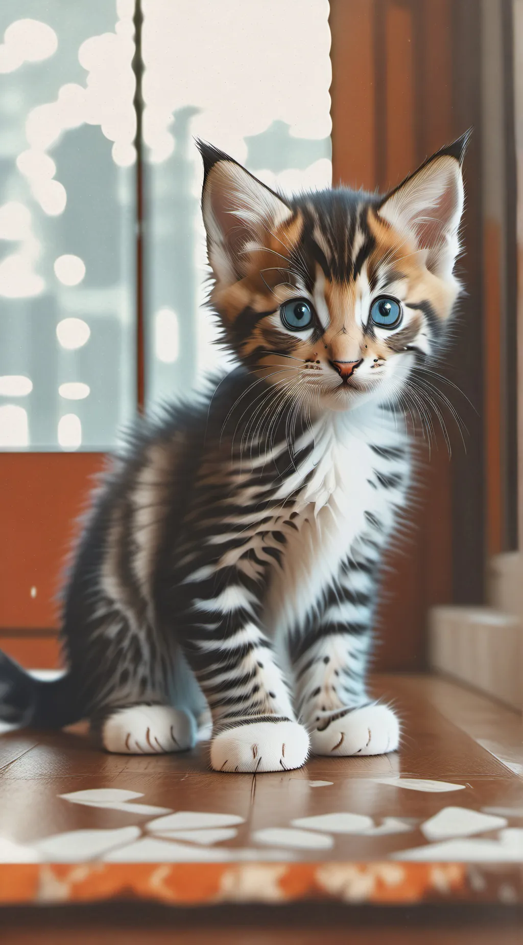 ai character: Lil kitty background