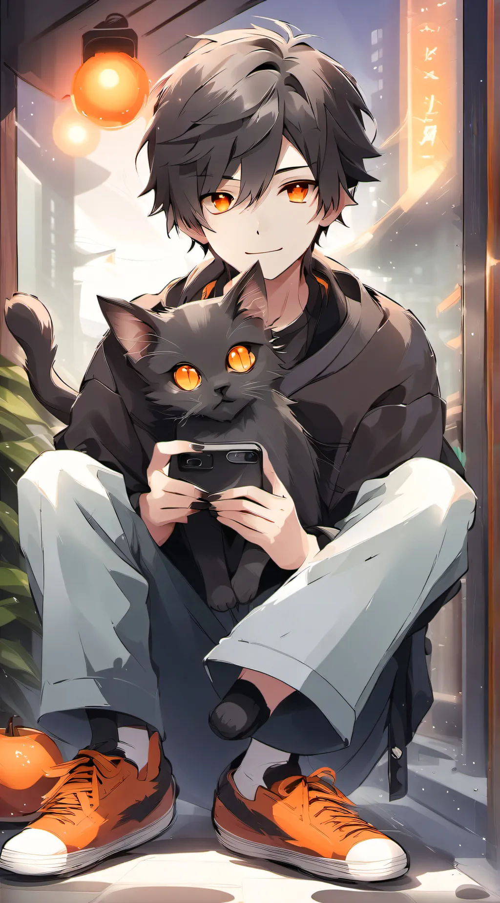 ai character: Alex background