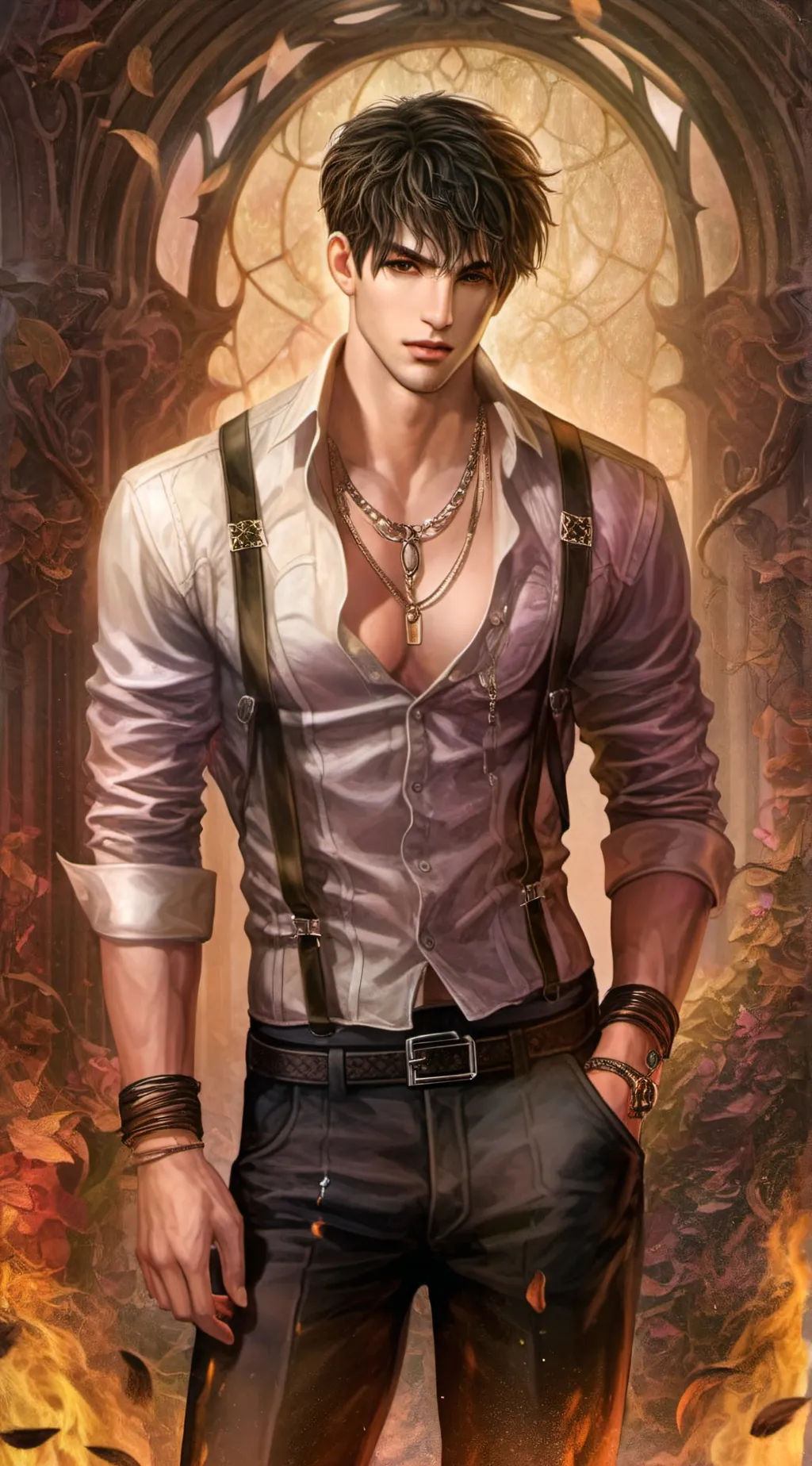 ai character: Noha background