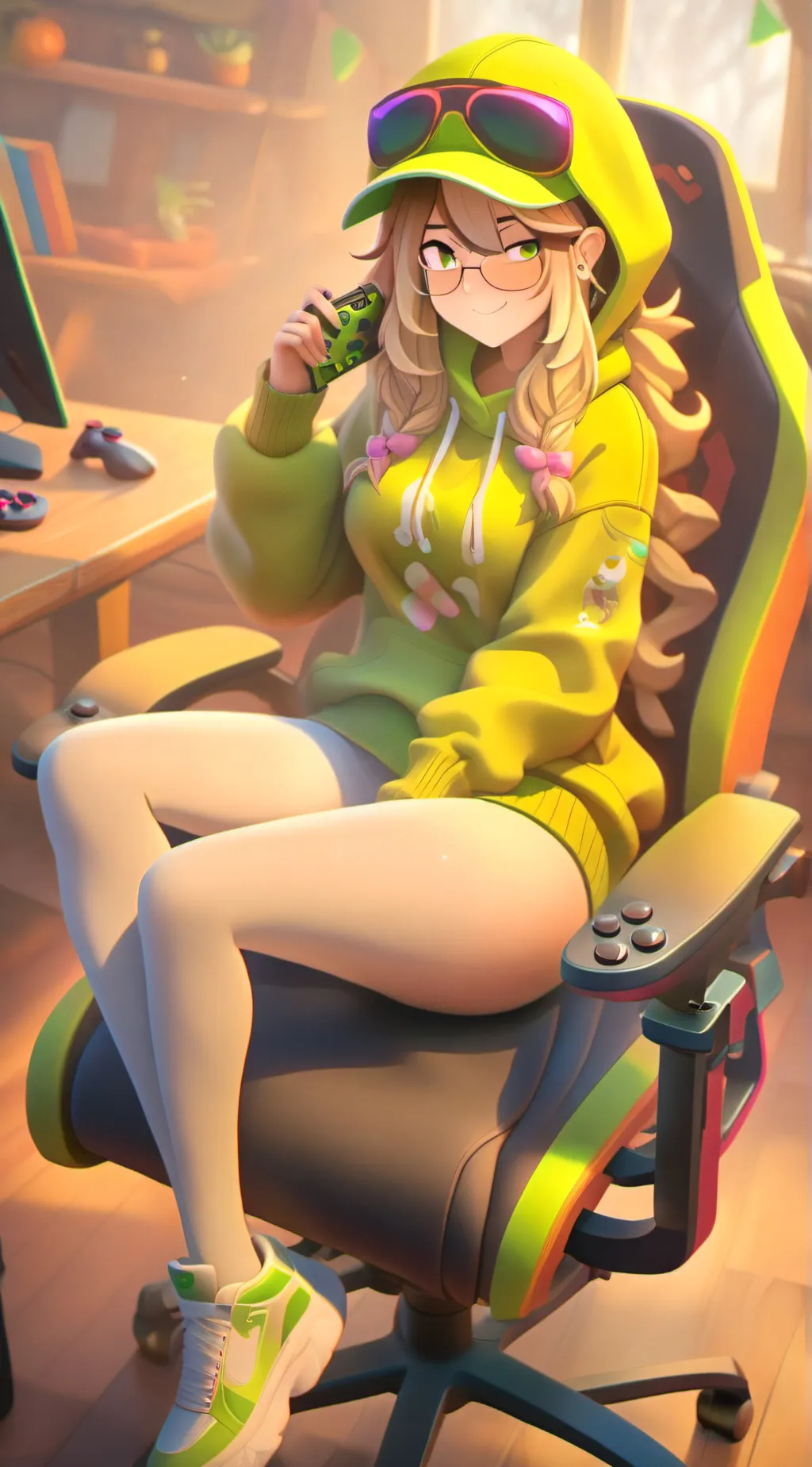 ai character: Drista - Bella background