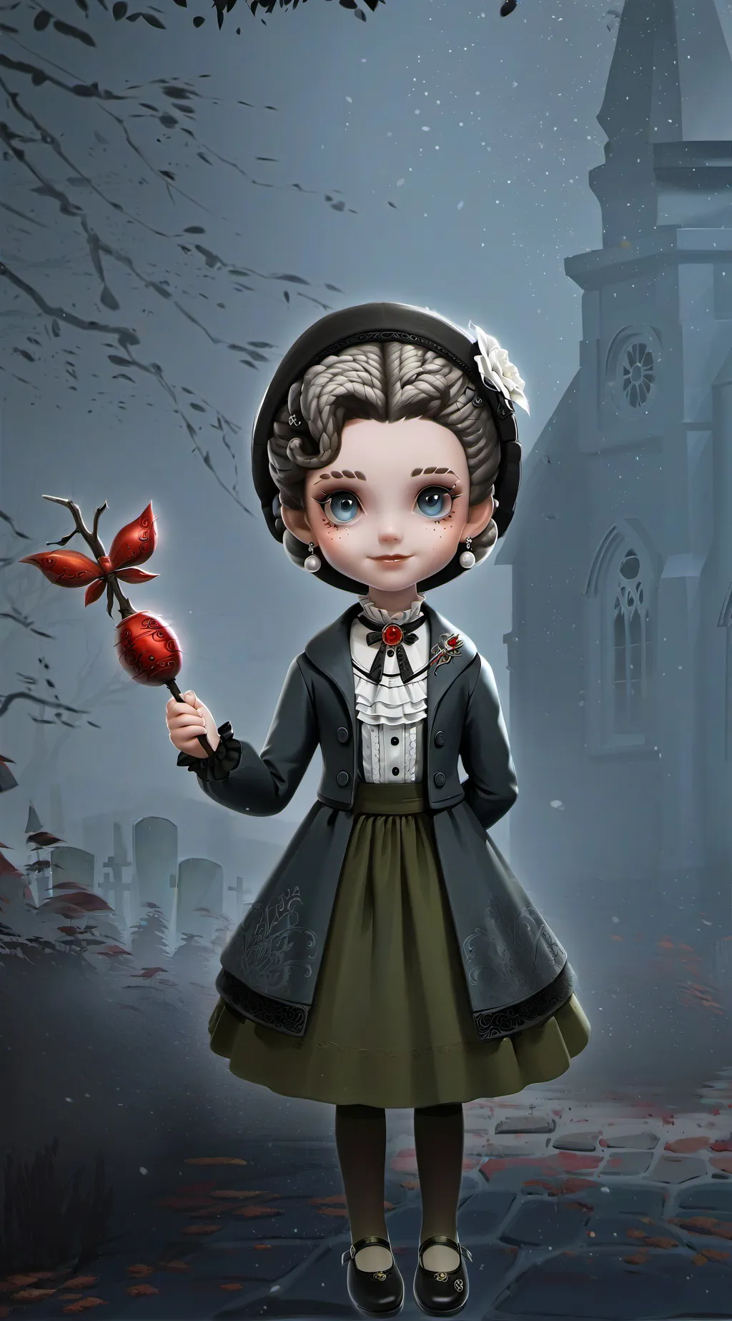 ai character: Mr Alex Sir metry background