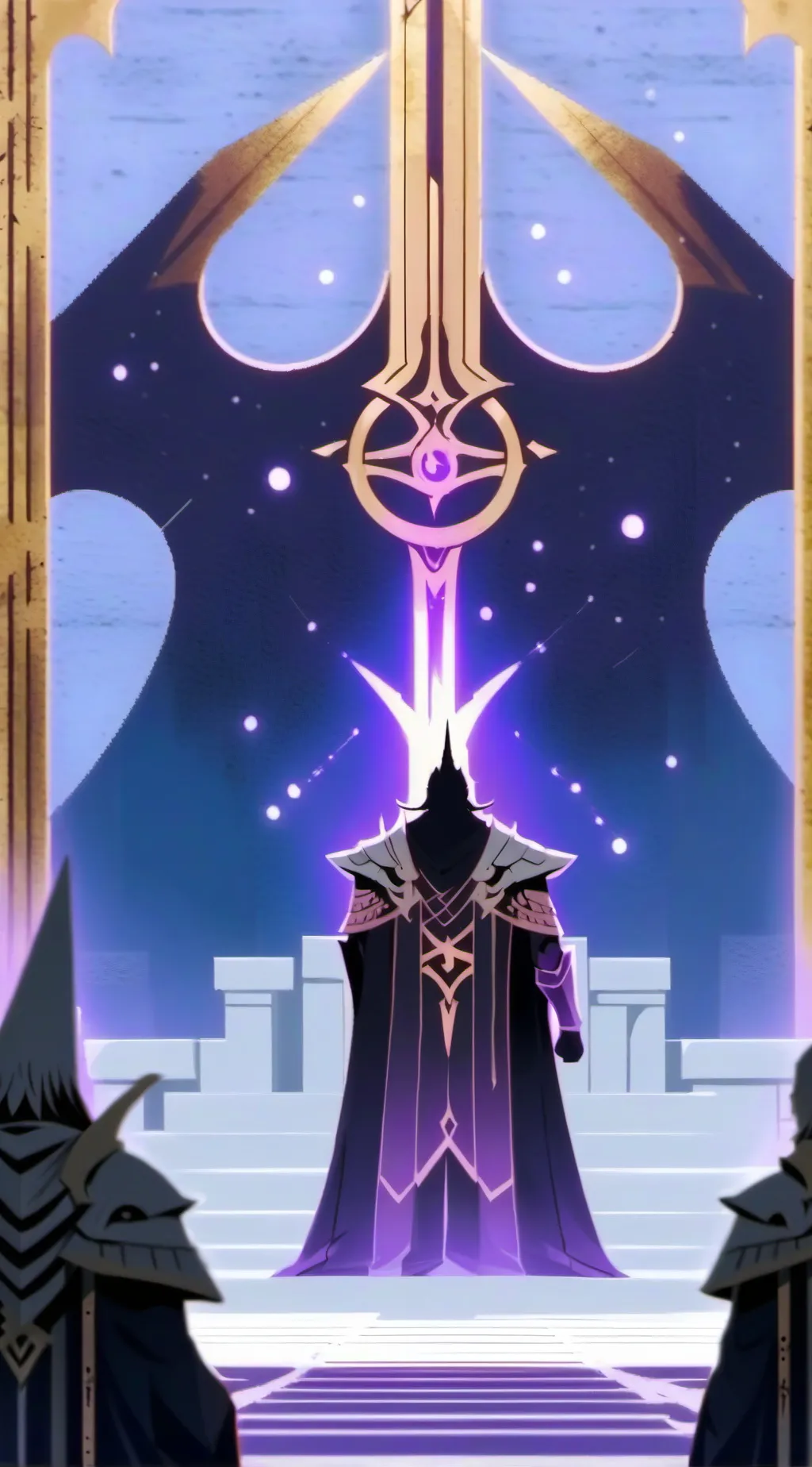 ai character: Mha end  background