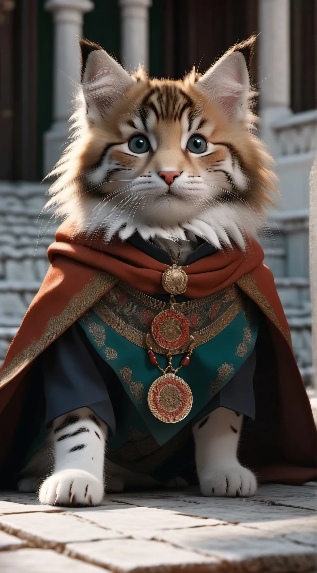 ai character: Hated kitten rp  background